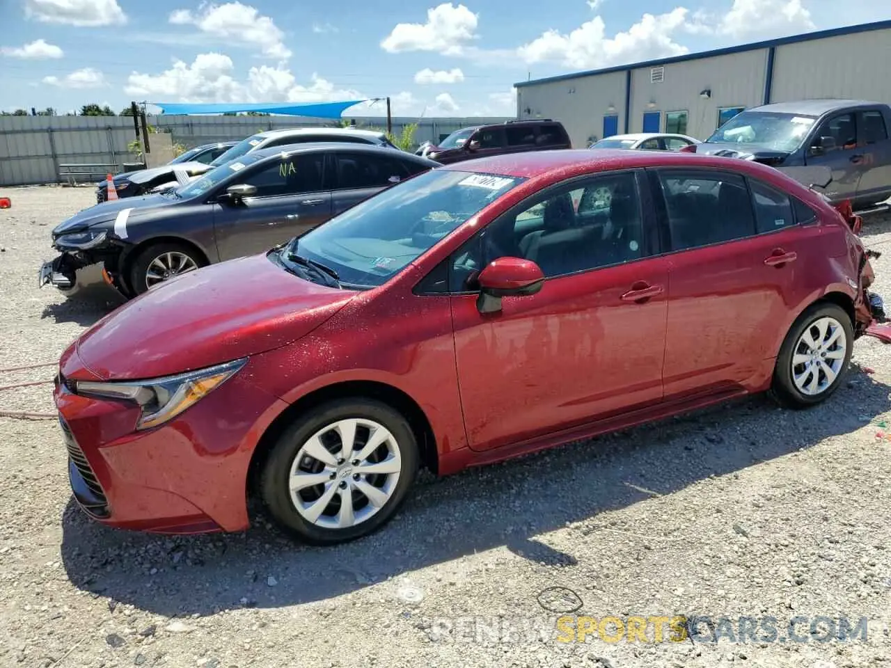 1 Photograph of a damaged car 5YFB4MDE5RP123712 TOYOTA COROLLA 2024