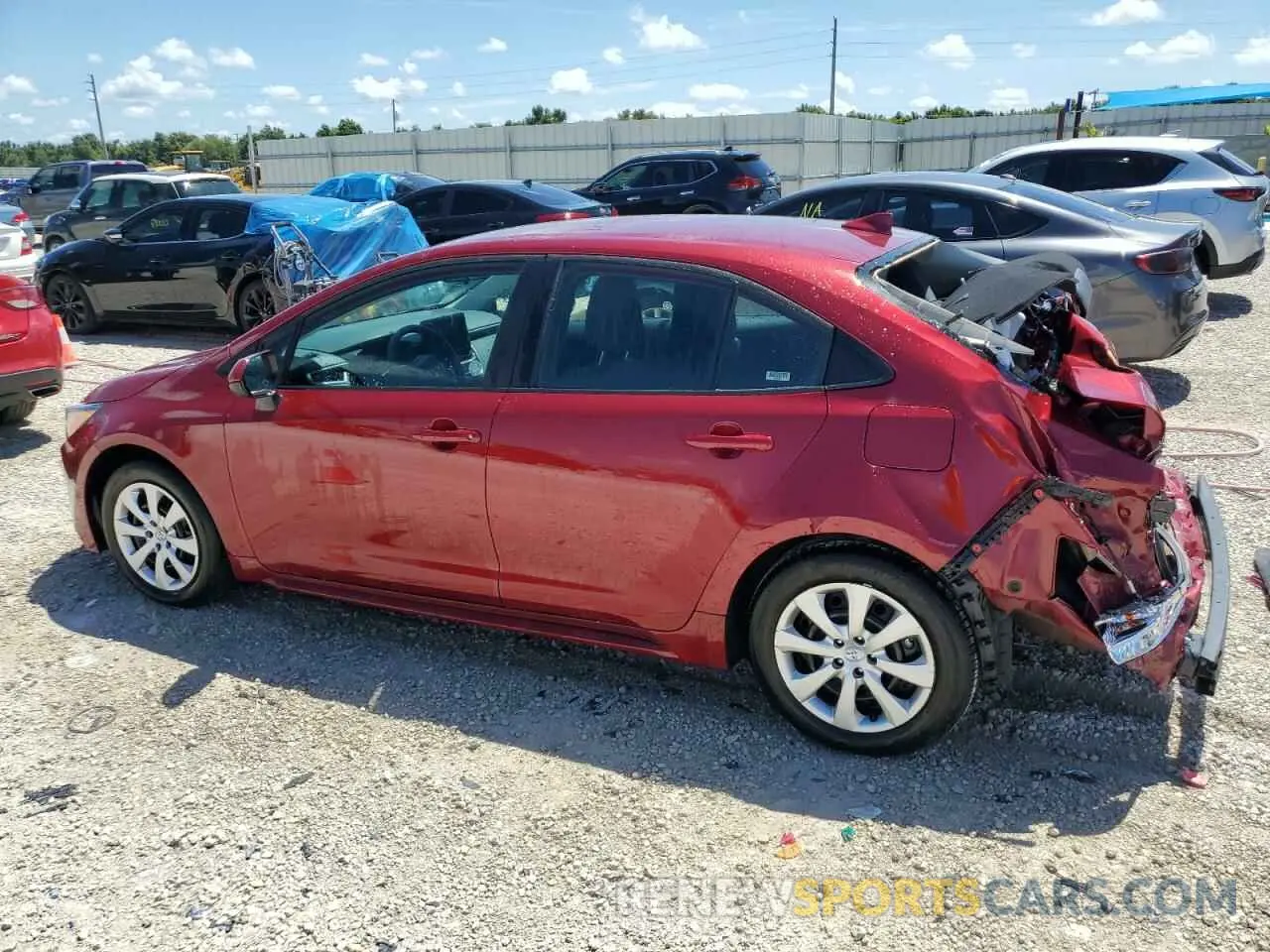 2 Photograph of a damaged car 5YFB4MDE5RP123712 TOYOTA COROLLA 2024