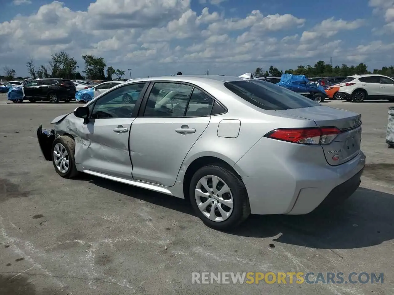 2 Photograph of a damaged car 5YFB4MDE5RP137092 TOYOTA COROLLA 2024