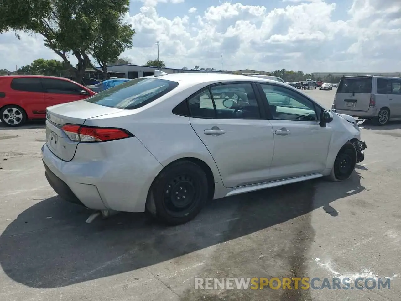 3 Photograph of a damaged car 5YFB4MDE5RP137092 TOYOTA COROLLA 2024