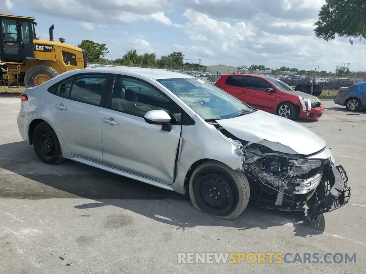 4 Photograph of a damaged car 5YFB4MDE5RP137092 TOYOTA COROLLA 2024