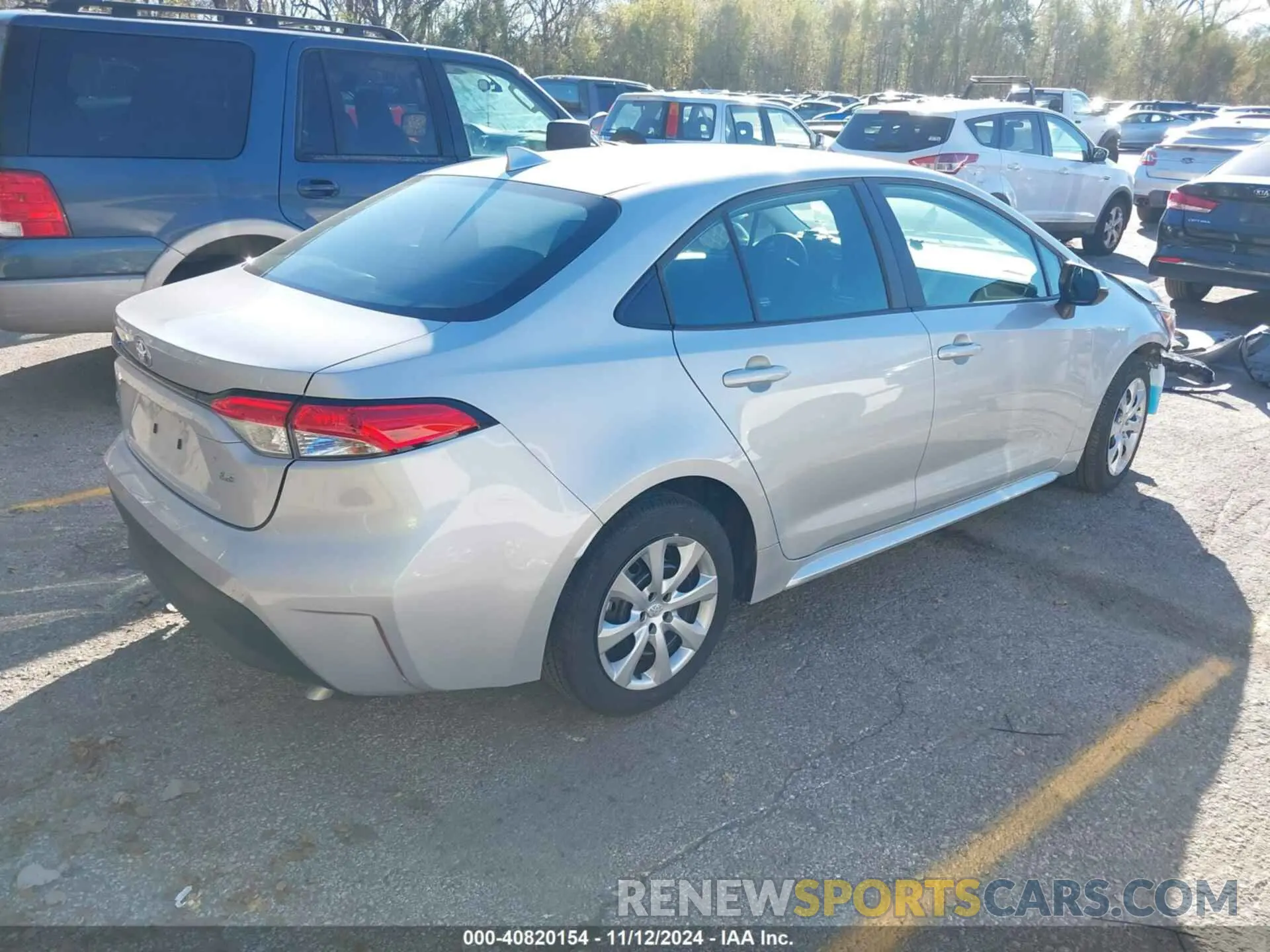 4 Photograph of a damaged car 5YFB4MDE5RP139411 TOYOTA COROLLA 2024