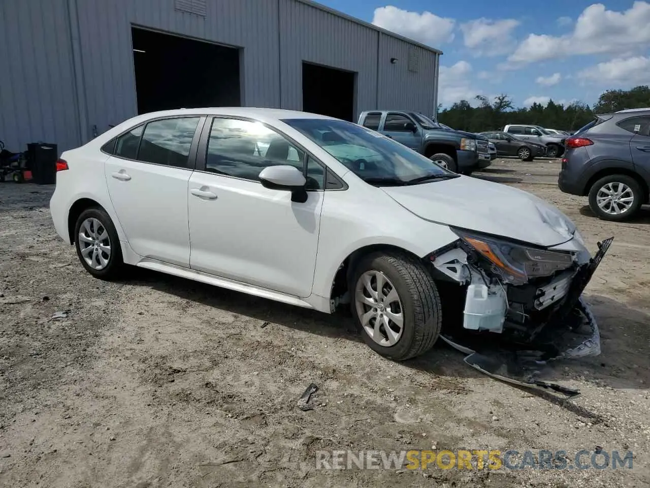 4 Photograph of a damaged car 5YFB4MDE5RP141983 TOYOTA COROLLA 2024