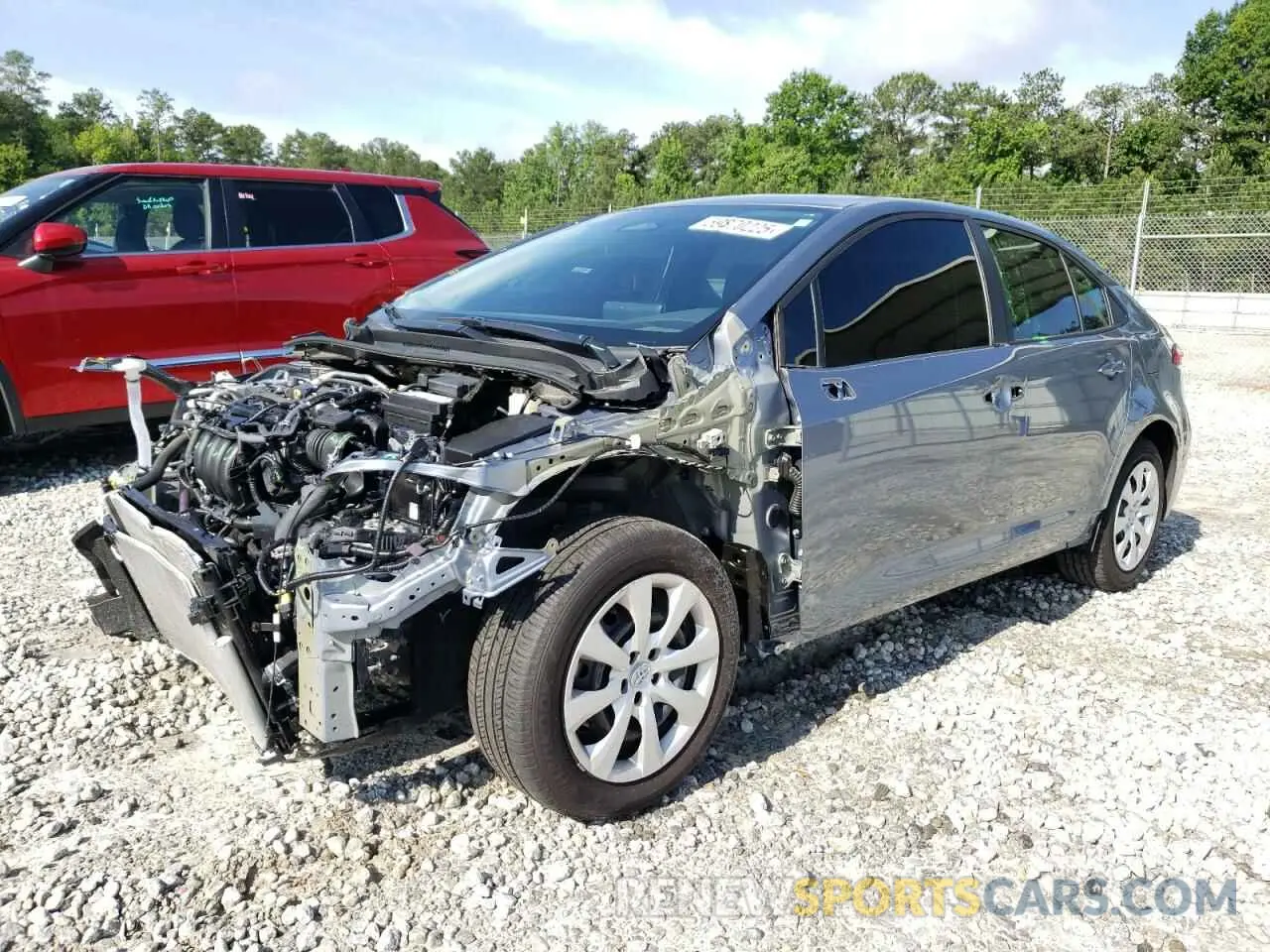 1 Photograph of a damaged car 5YFB4MDE5RP145306 TOYOTA COROLLA 2024
