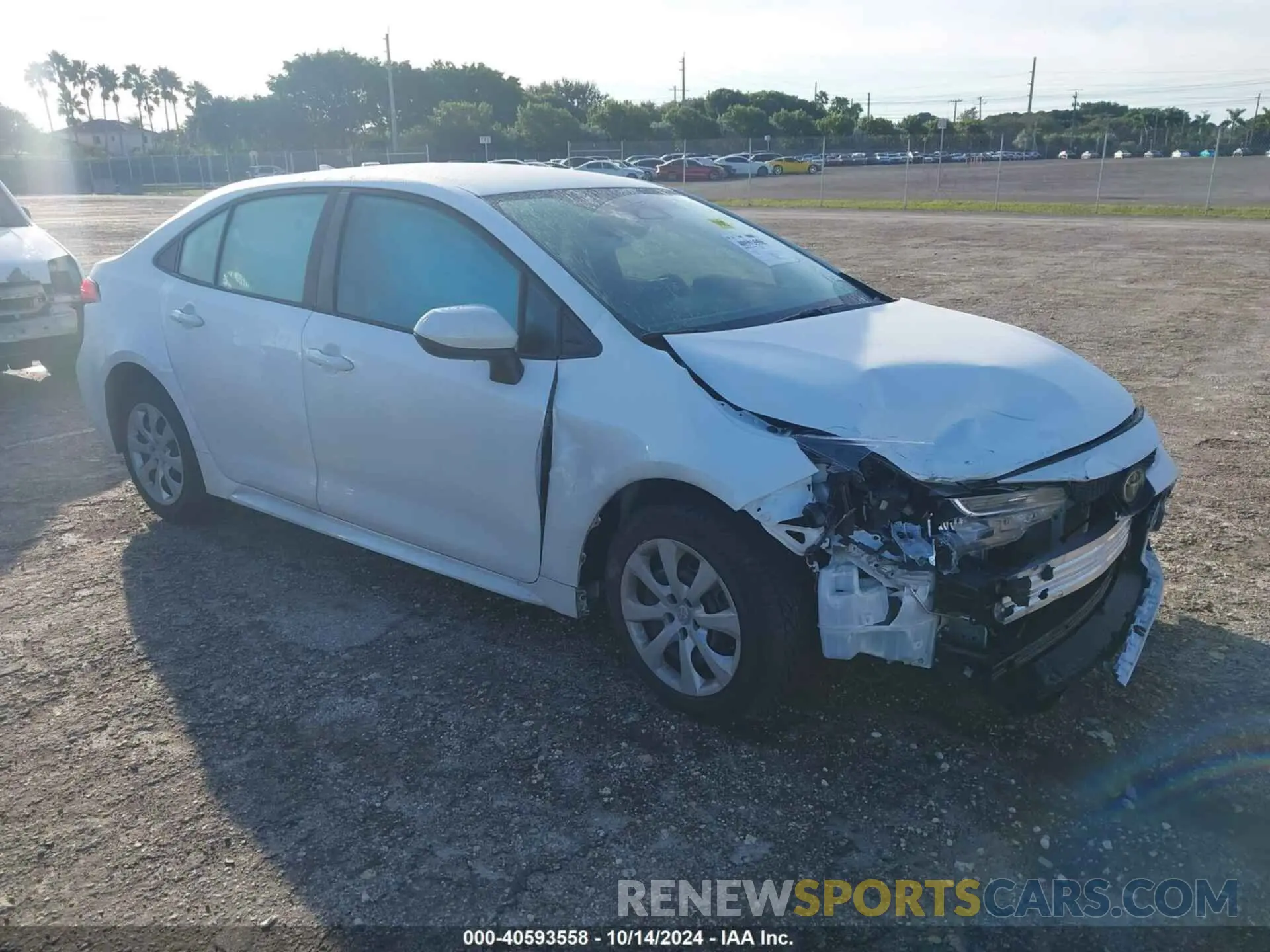 1 Photograph of a damaged car 5YFB4MDE5RP145919 TOYOTA COROLLA 2024