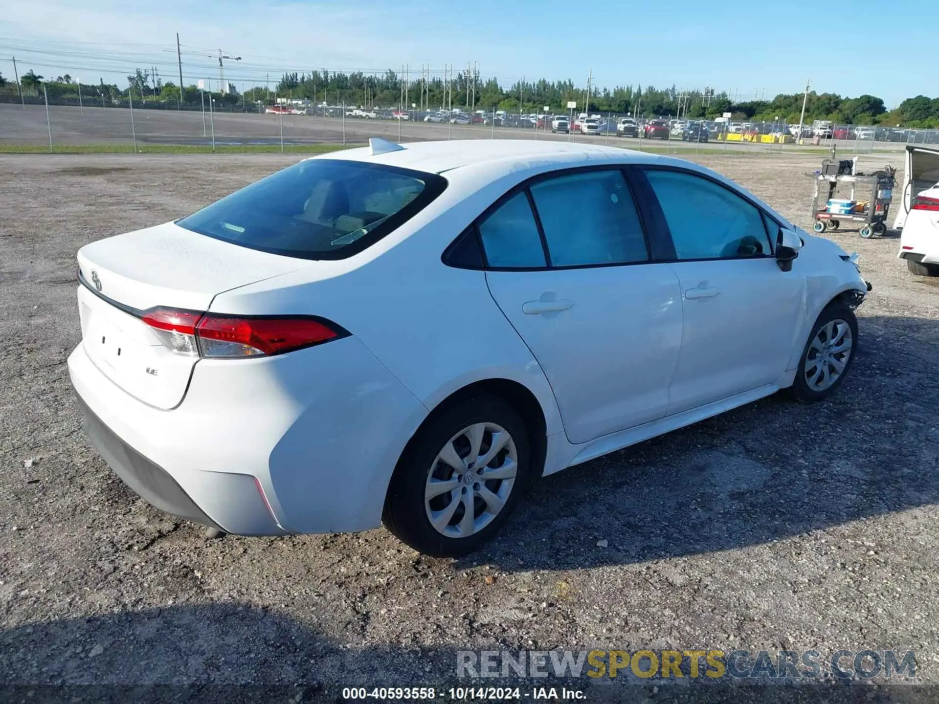 4 Photograph of a damaged car 5YFB4MDE5RP145919 TOYOTA COROLLA 2024