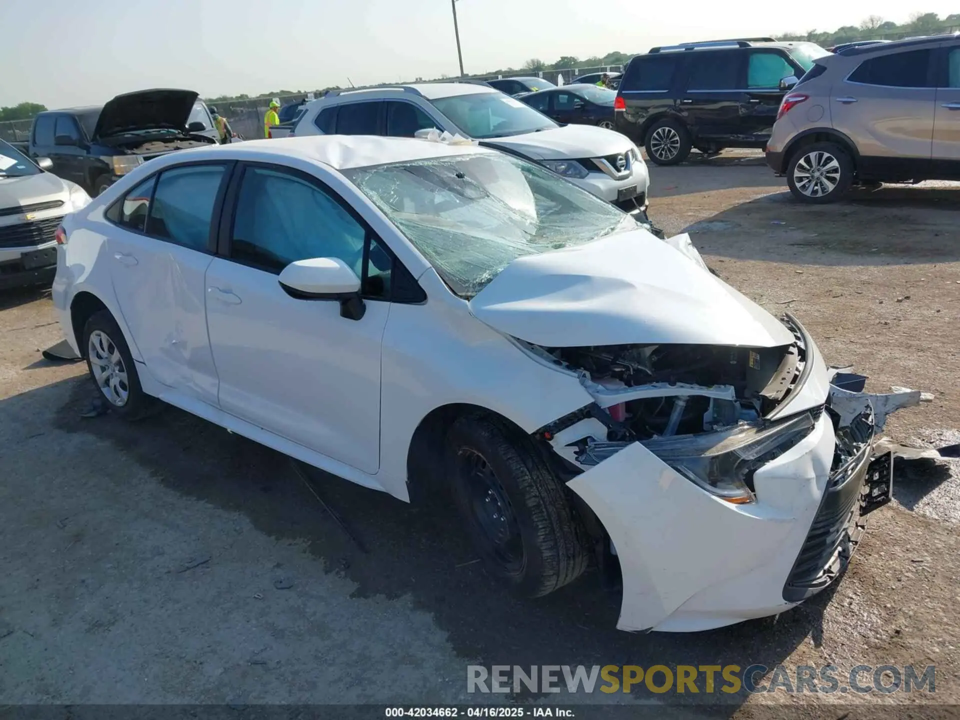 1 Photograph of a damaged car 5YFB4MDE5RP159223 TOYOTA COROLLA 2024