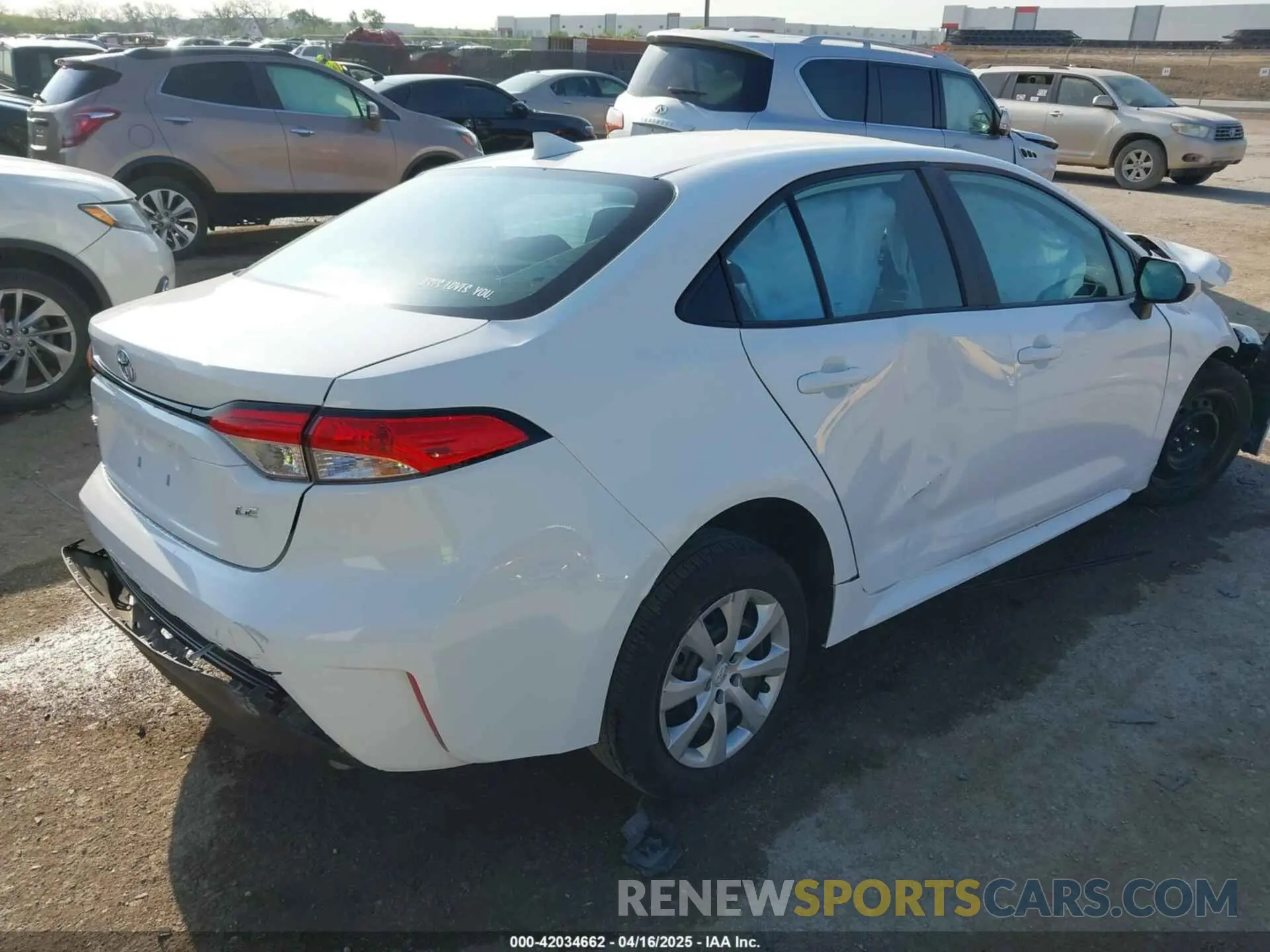 4 Photograph of a damaged car 5YFB4MDE5RP159223 TOYOTA COROLLA 2024