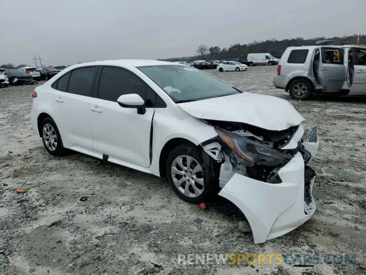 4 Photograph of a damaged car 5YFB4MDE5RP159691 TOYOTA COROLLA 2024