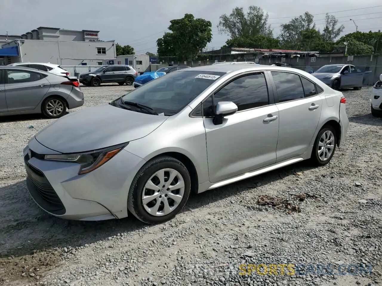 1 Photograph of a damaged car 5YFB4MDE5RP161439 TOYOTA COROLLA 2024