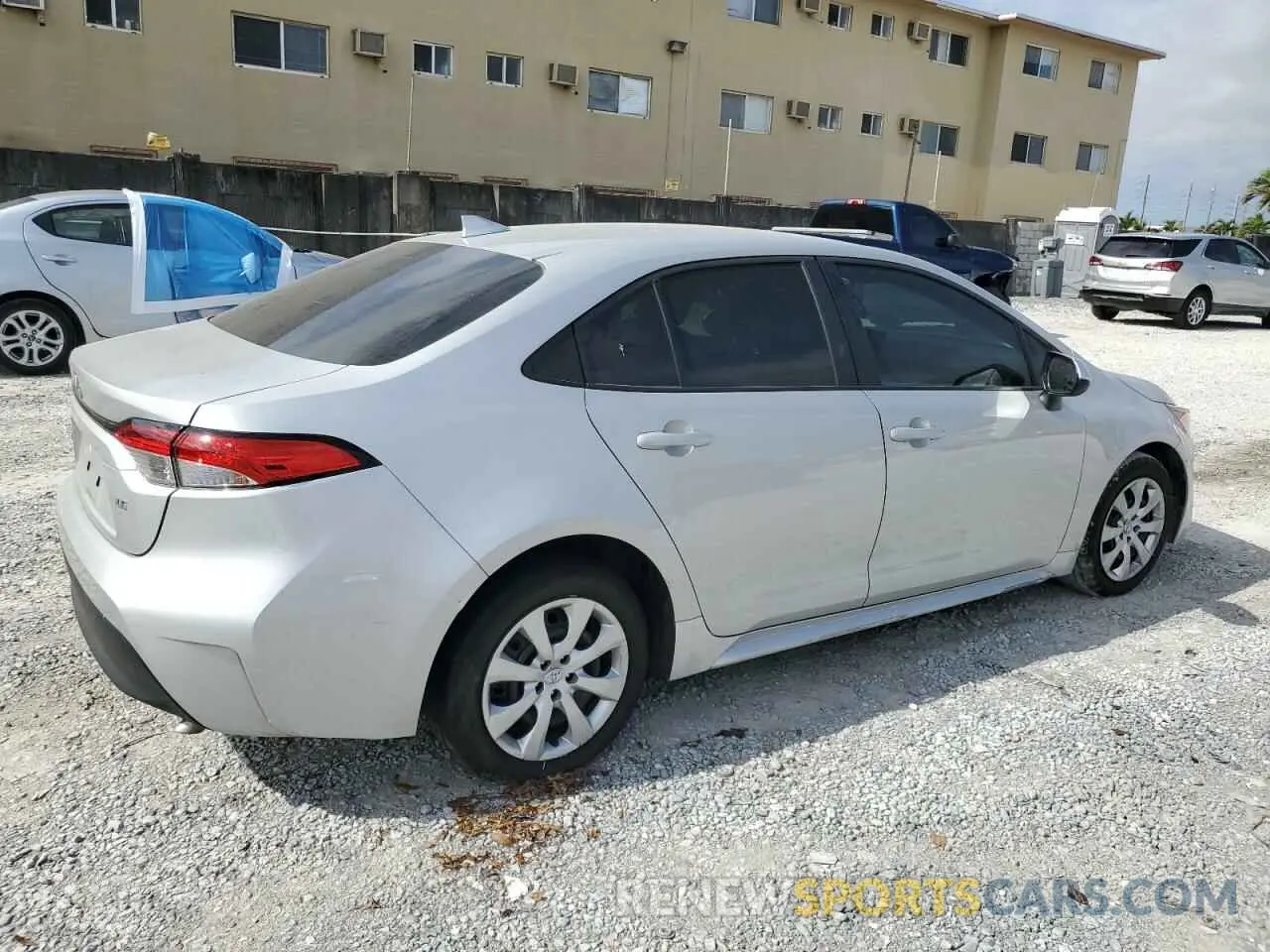 3 Photograph of a damaged car 5YFB4MDE5RP161439 TOYOTA COROLLA 2024