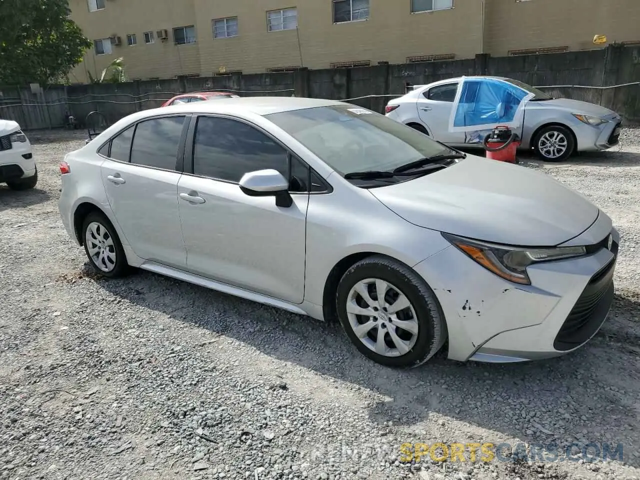 4 Photograph of a damaged car 5YFB4MDE5RP161439 TOYOTA COROLLA 2024