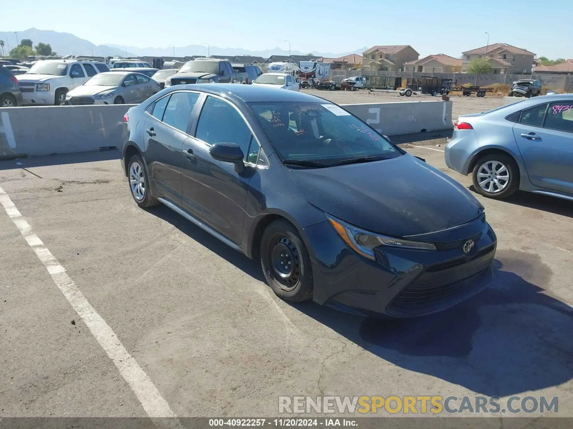 1 Photograph of a damaged car 5YFB4MDE5RP166446 TOYOTA COROLLA 2024