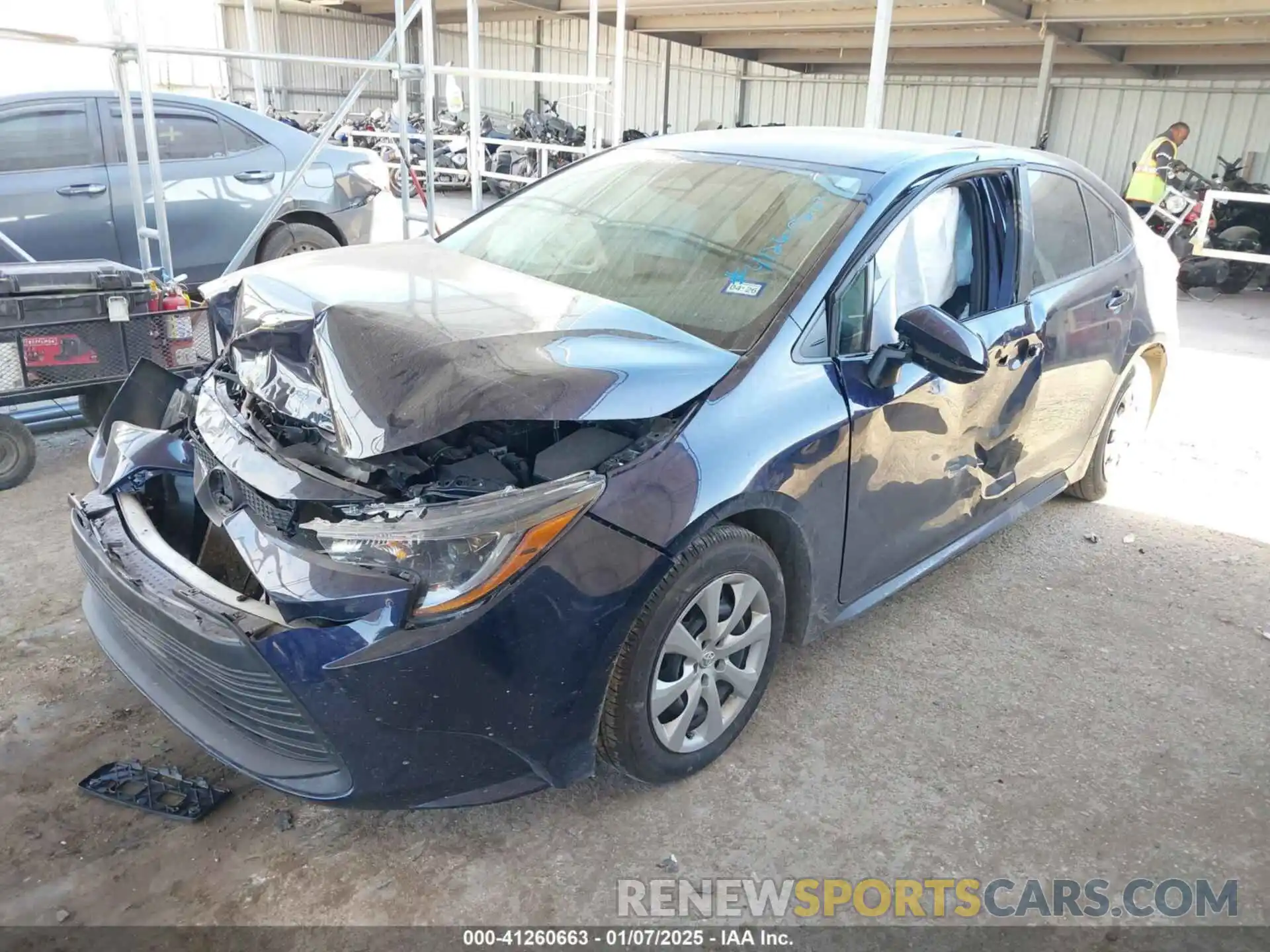 2 Photograph of a damaged car 5YFB4MDE5RP173378 TOYOTA COROLLA 2024