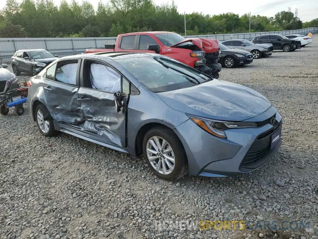 4 Photograph of a damaged car 5YFB4MDE5RP178581 TOYOTA COROLLA 2024