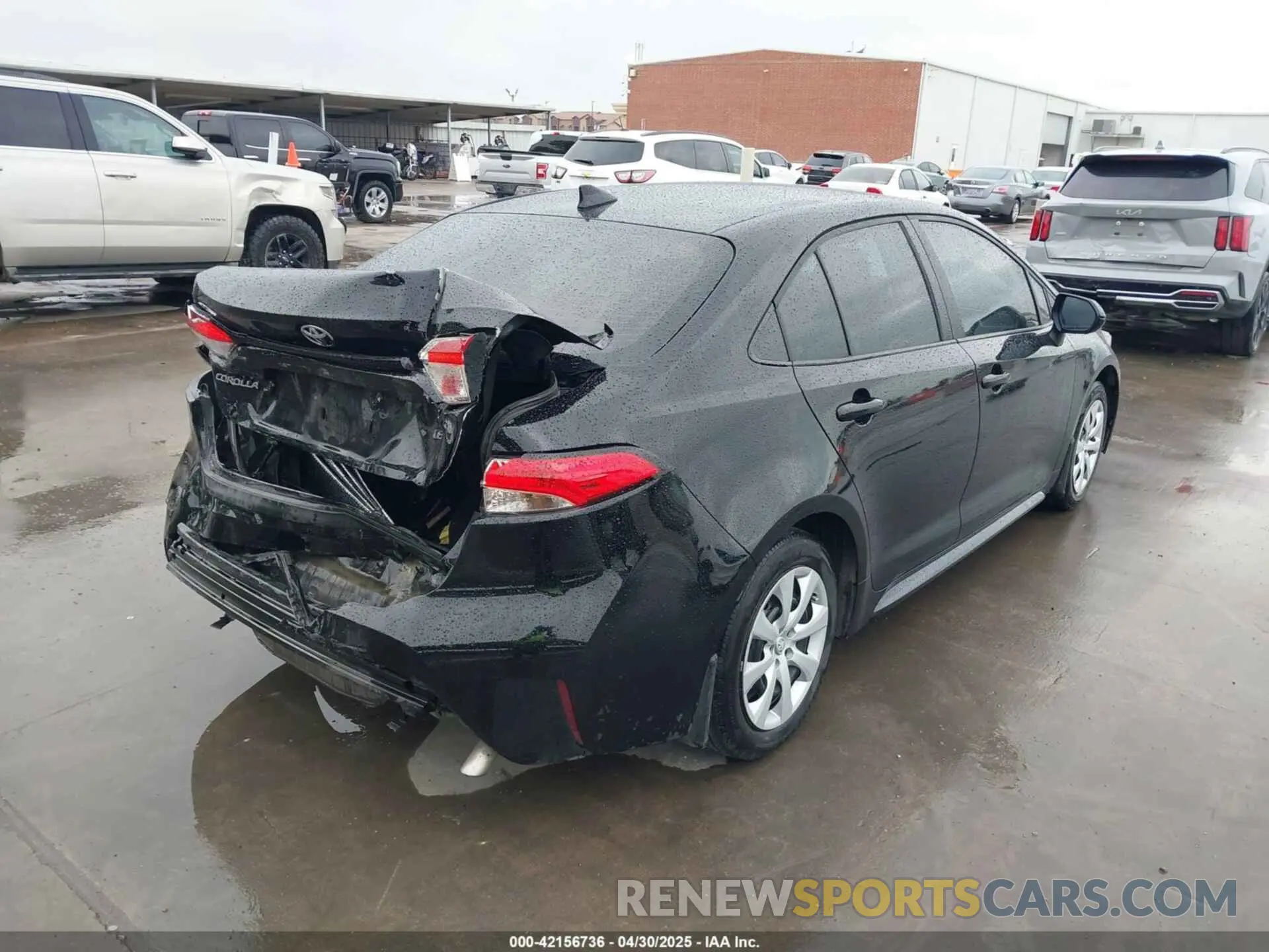 4 Photograph of a damaged car 5YFB4MDE5RP194893 TOYOTA COROLLA 2024