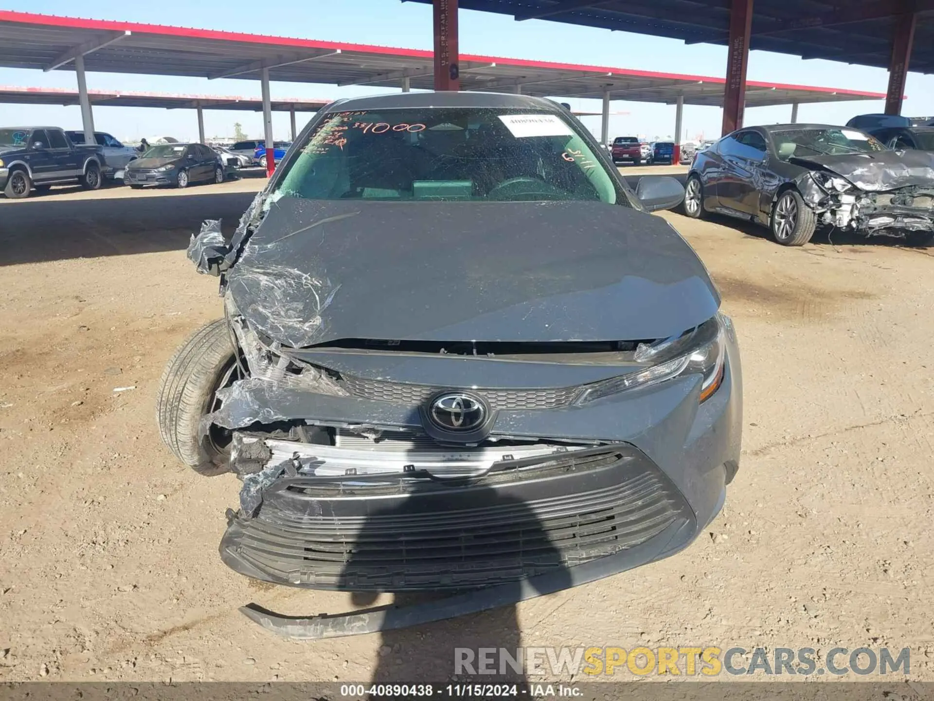 12 Photograph of a damaged car 5YFB4MDE5RP196398 TOYOTA COROLLA 2024