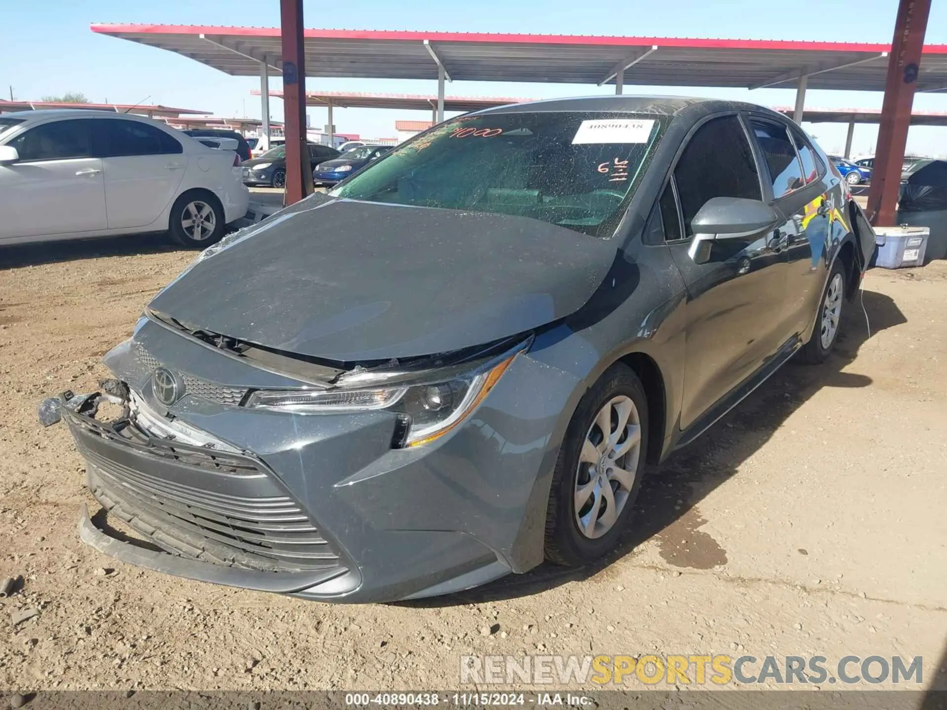 2 Photograph of a damaged car 5YFB4MDE5RP196398 TOYOTA COROLLA 2024