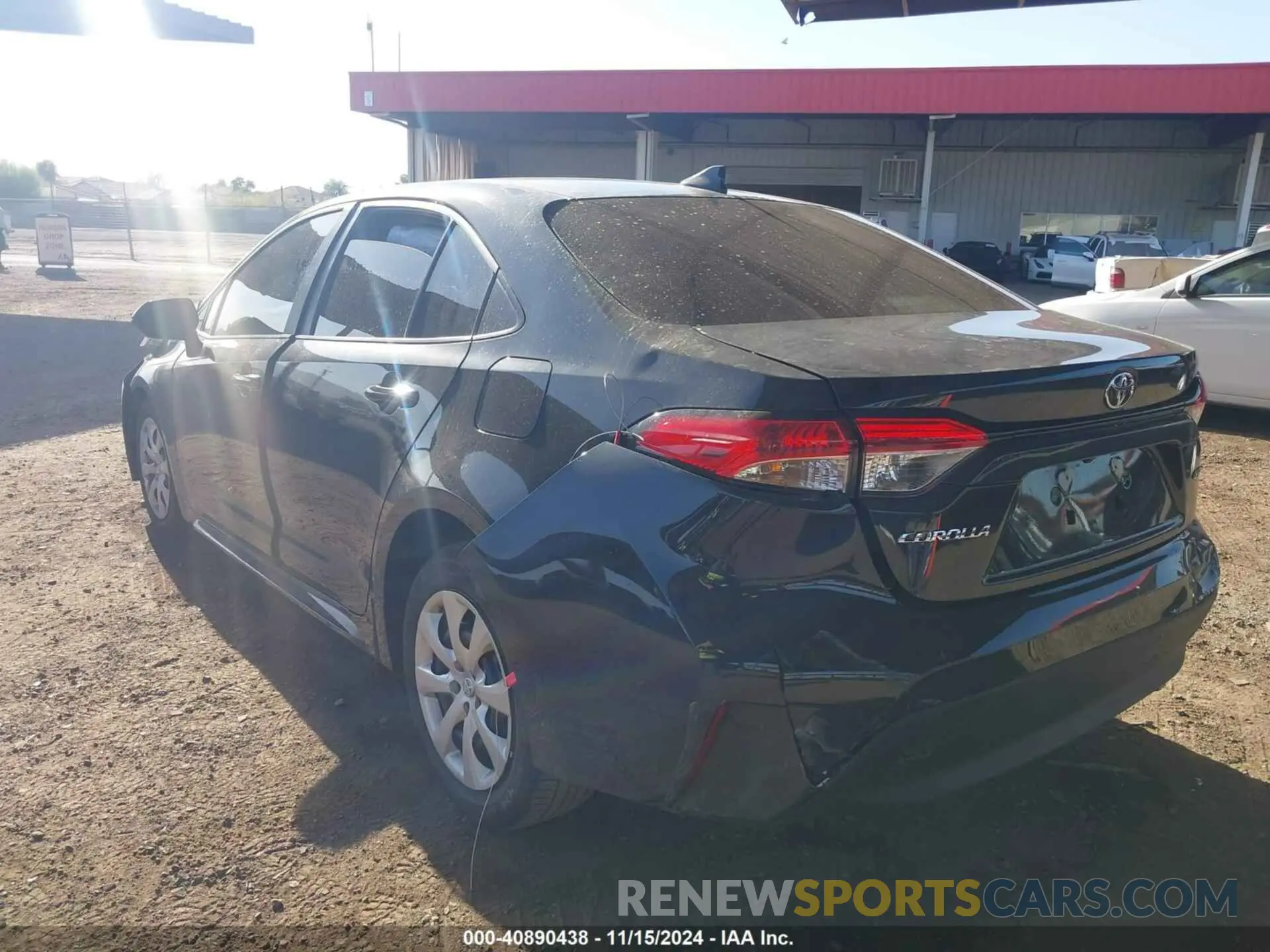 3 Photograph of a damaged car 5YFB4MDE5RP196398 TOYOTA COROLLA 2024