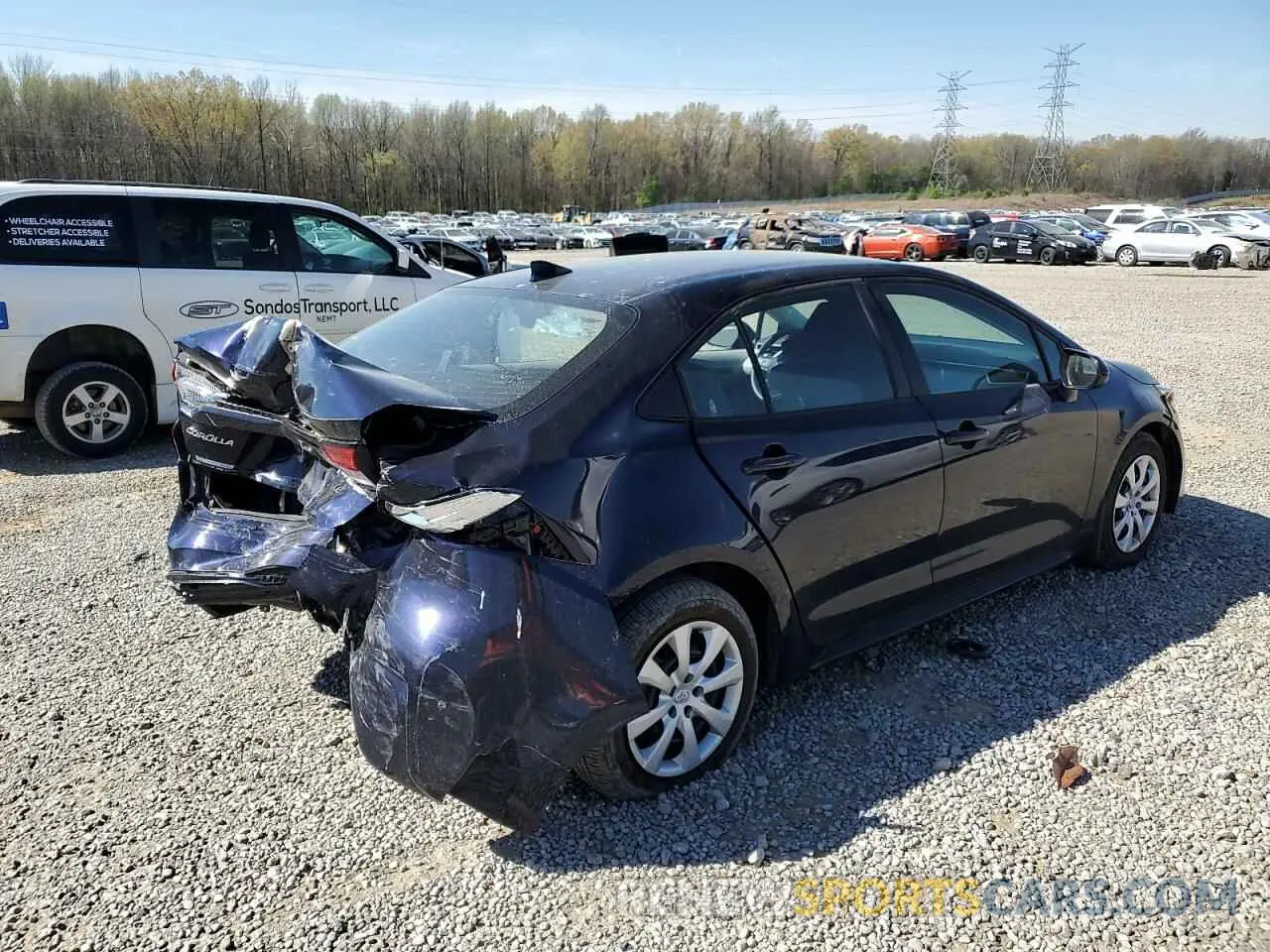 3 Photograph of a damaged car 5YFB4MDE5RP198183 TOYOTA COROLLA 2024