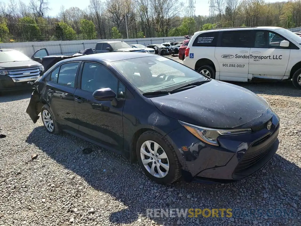 4 Photograph of a damaged car 5YFB4MDE5RP198183 TOYOTA COROLLA 2024