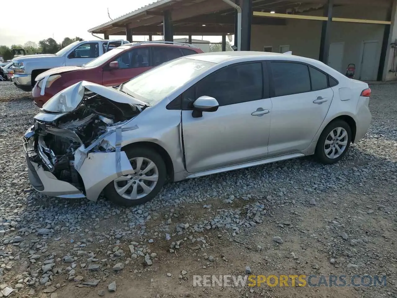 1 Photograph of a damaged car 5YFB4MDE5RP204869 TOYOTA COROLLA 2024