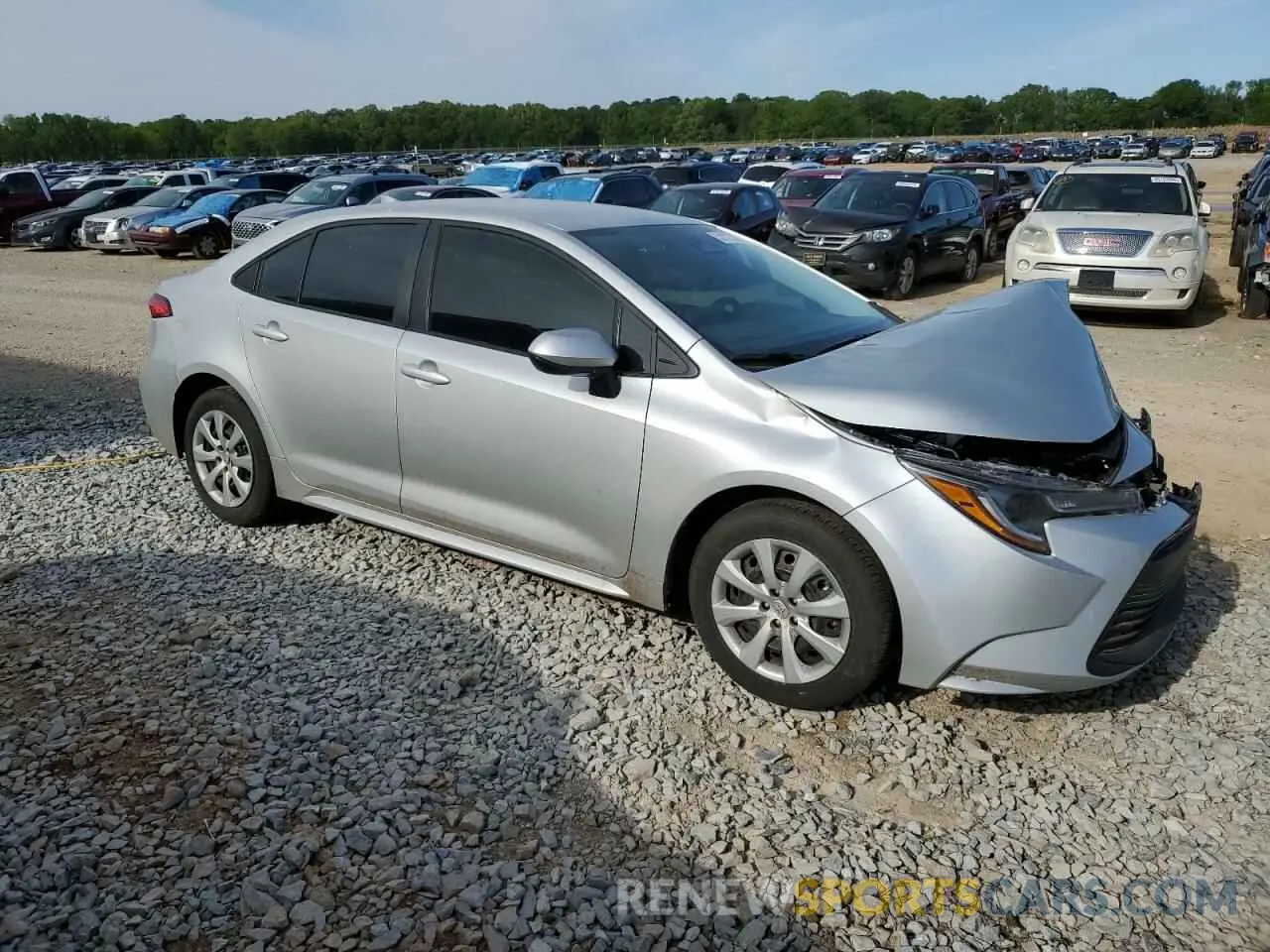 4 Photograph of a damaged car 5YFB4MDE5RP204869 TOYOTA COROLLA 2024
