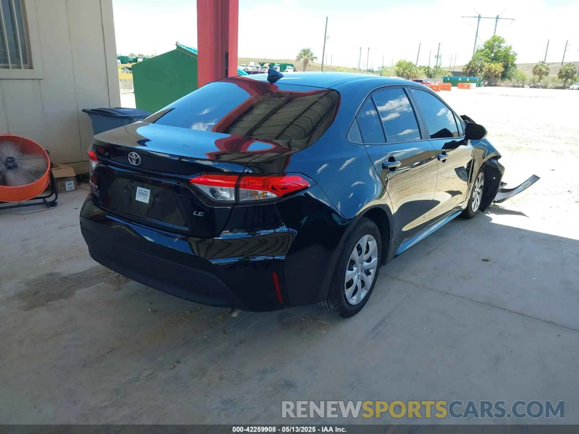 4 Photograph of a damaged car 5YFB4MDE5RP214527 TOYOTA COROLLA 2024