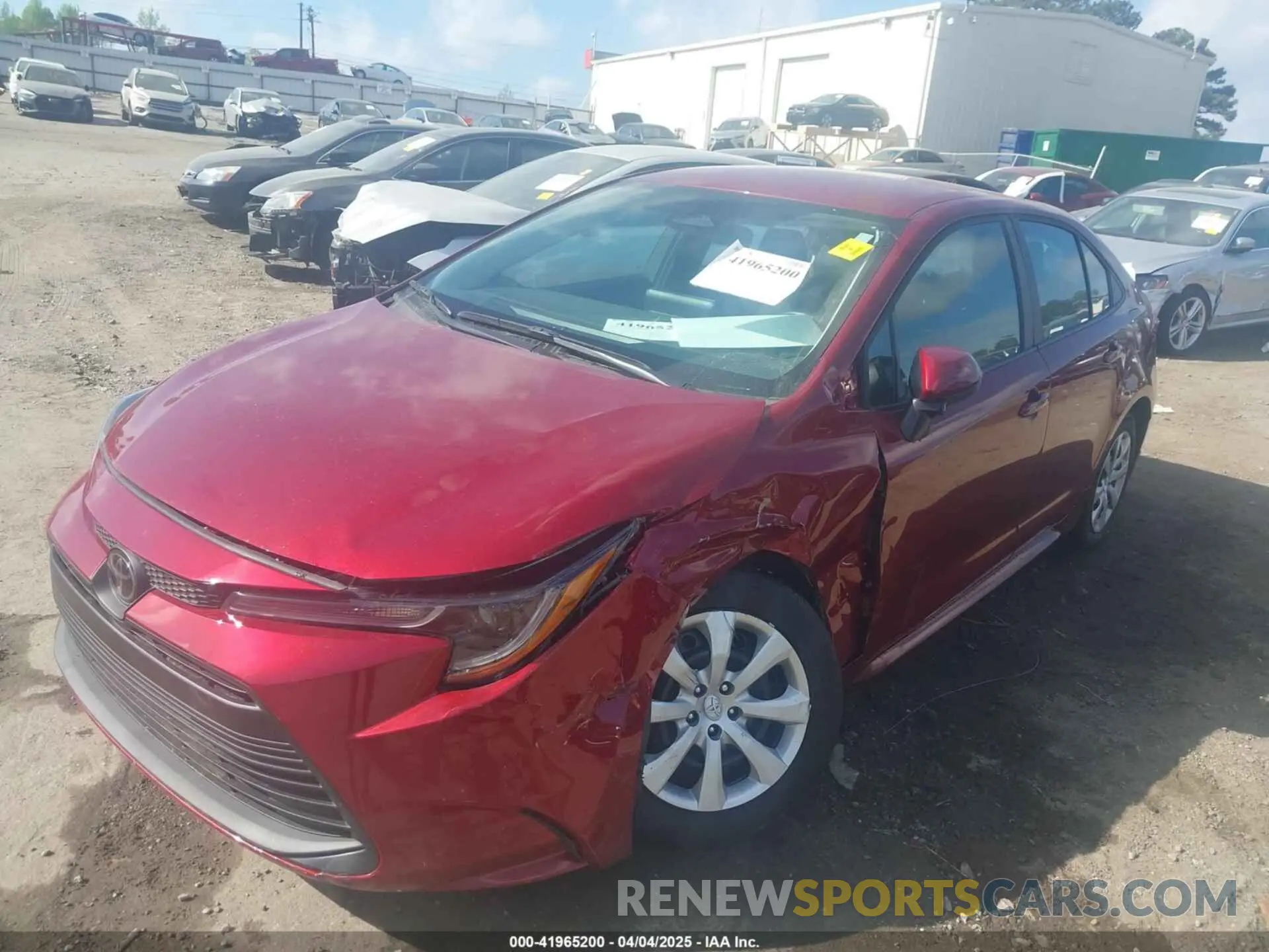 6 Photograph of a damaged car 5YFB4MDE5RP216942 TOYOTA COROLLA 2024