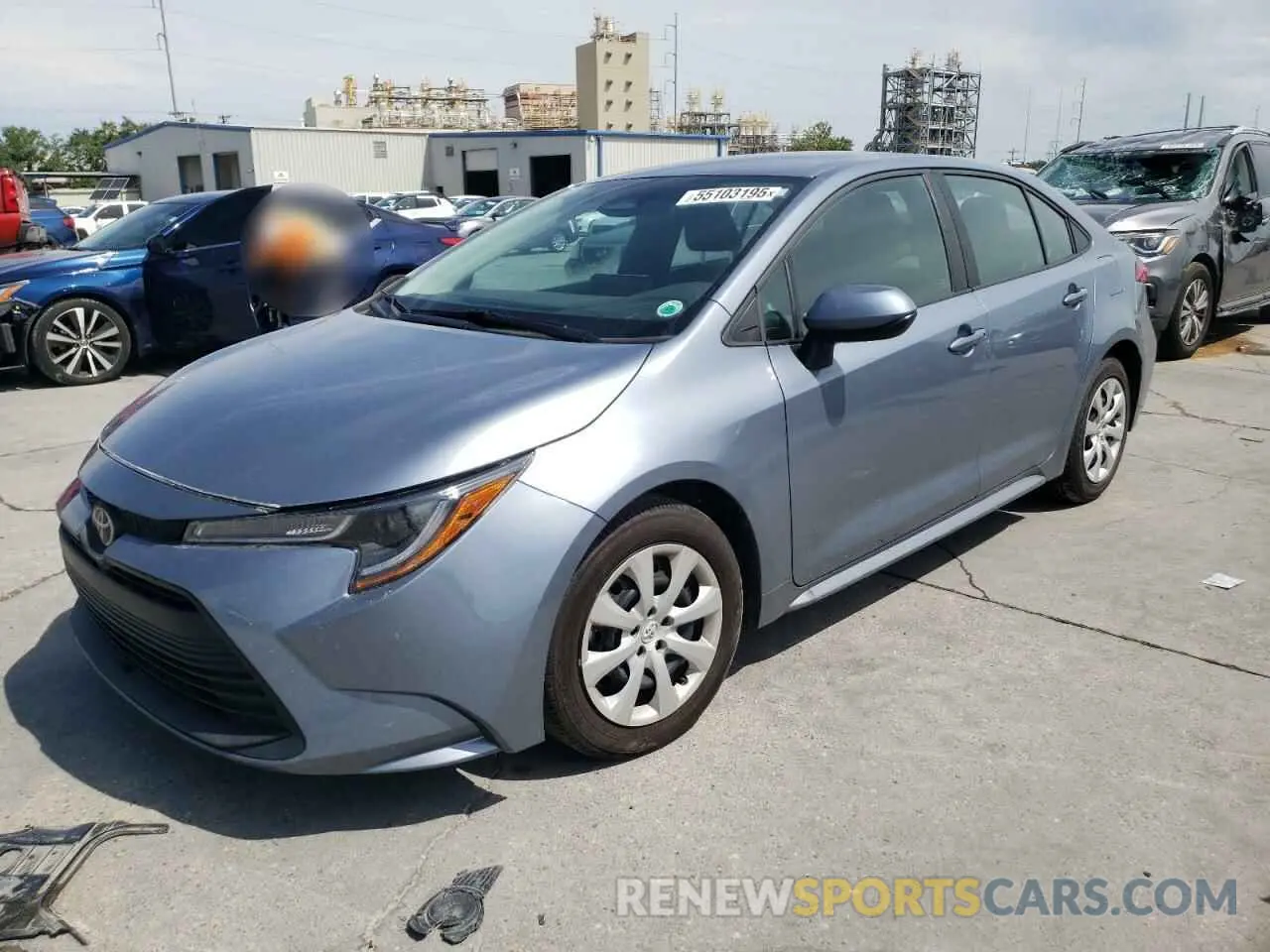 1 Photograph of a damaged car 5YFB4MDE6RP082247 TOYOTA COROLLA 2024