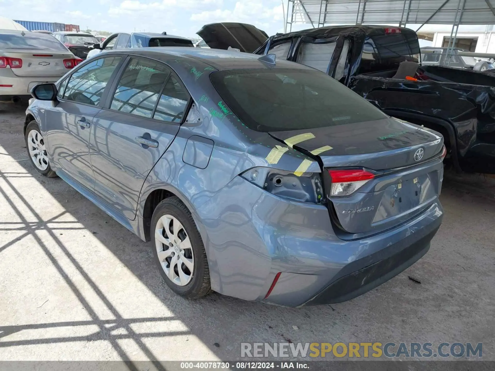 3 Photograph of a damaged car 5YFB4MDE6RP097167 TOYOTA COROLLA 2024