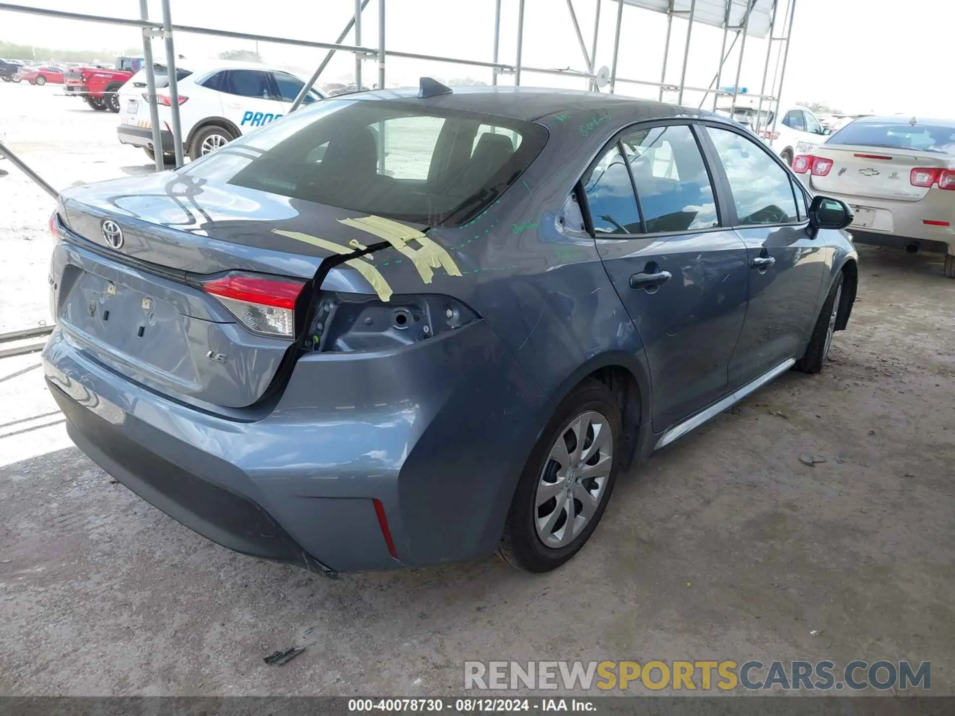 4 Photograph of a damaged car 5YFB4MDE6RP097167 TOYOTA COROLLA 2024