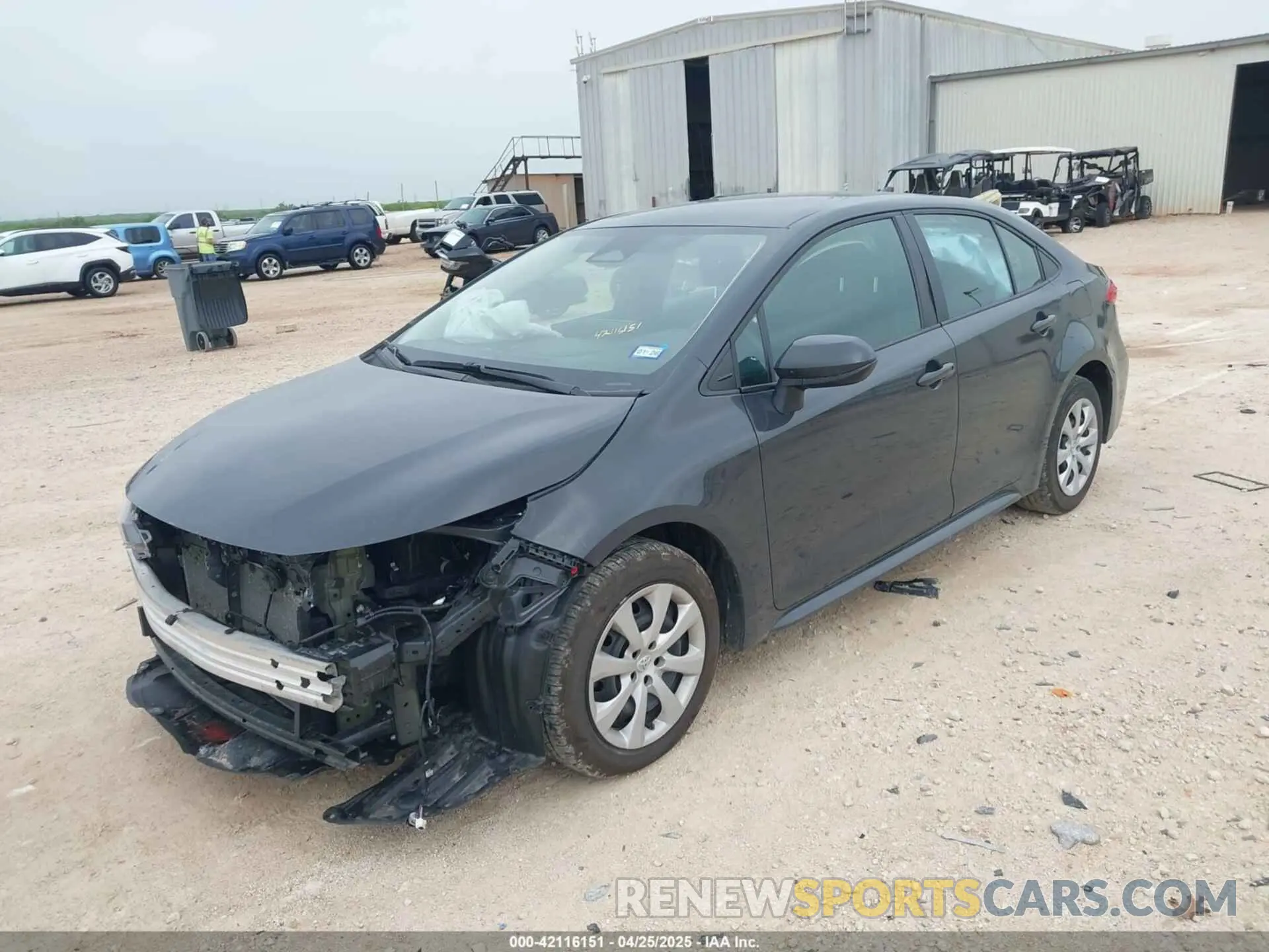 2 Photograph of a damaged car 5YFB4MDE6RP103677 TOYOTA COROLLA 2024