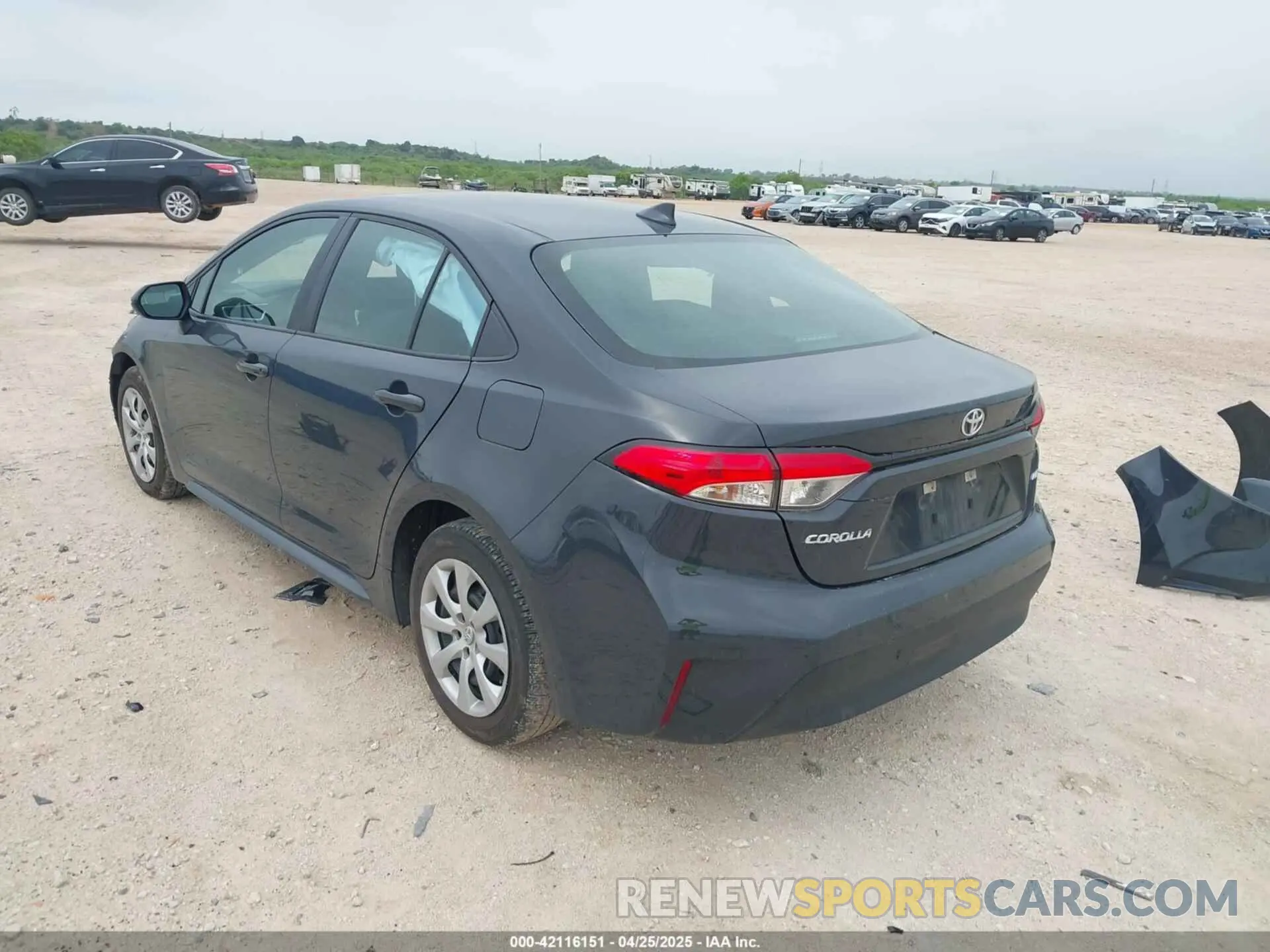 3 Photograph of a damaged car 5YFB4MDE6RP103677 TOYOTA COROLLA 2024