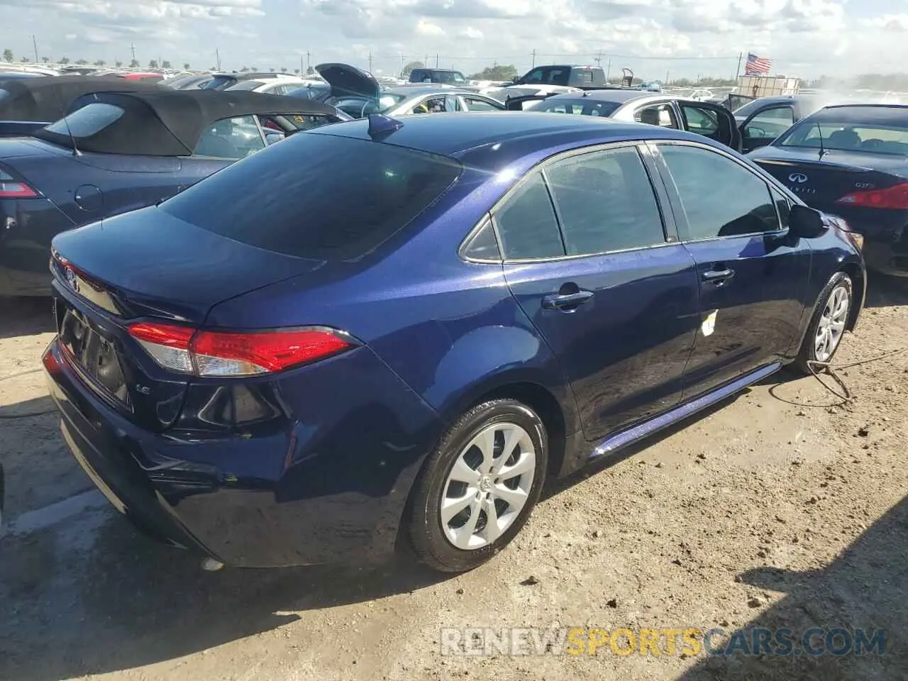 3 Photograph of a damaged car 5YFB4MDE6RP110189 TOYOTA COROLLA 2024