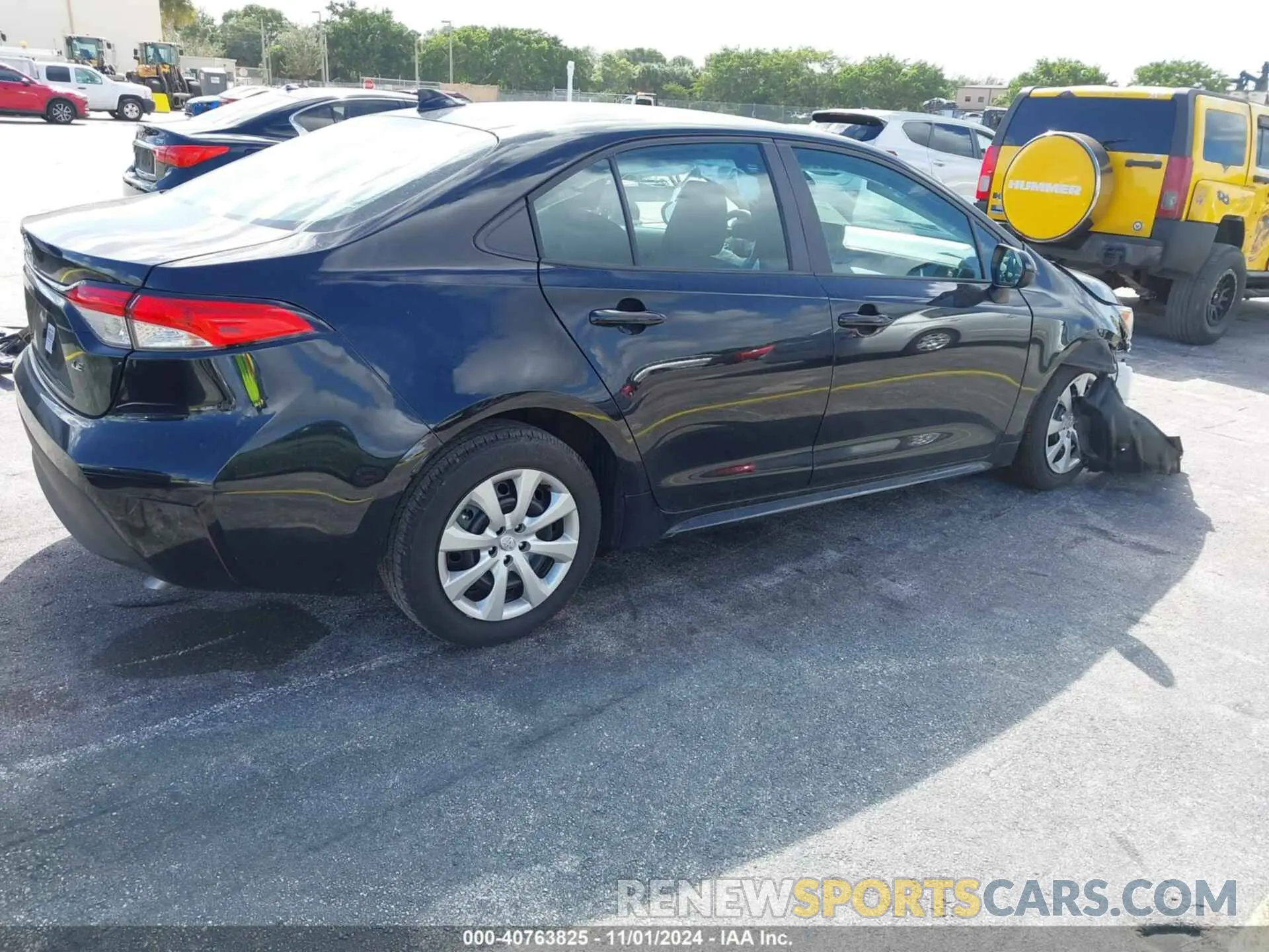 4 Photograph of a damaged car 5YFB4MDE6RP139644 TOYOTA COROLLA 2024