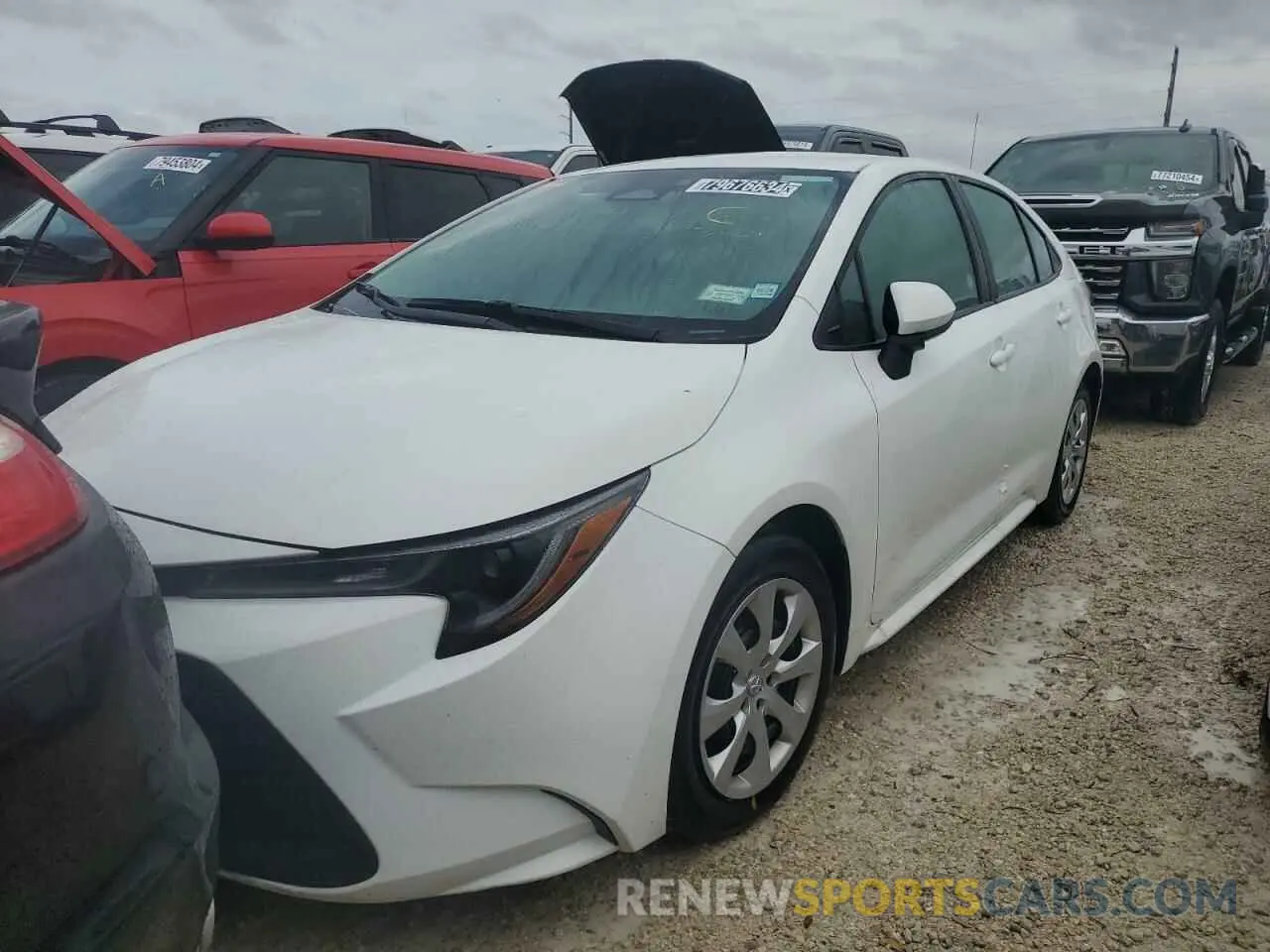 1 Photograph of a damaged car 5YFB4MDE6RP158369 TOYOTA COROLLA 2024