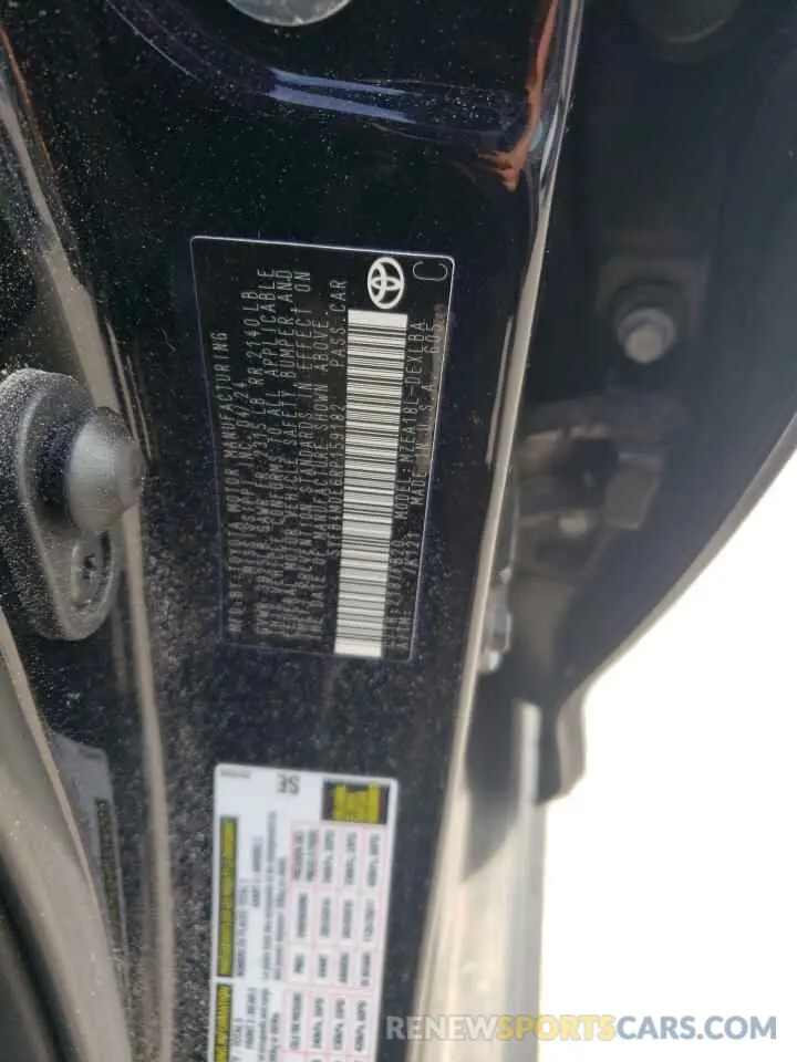 12 Photograph of a damaged car 5YFB4MDE6RP159182 TOYOTA COROLLA 2024