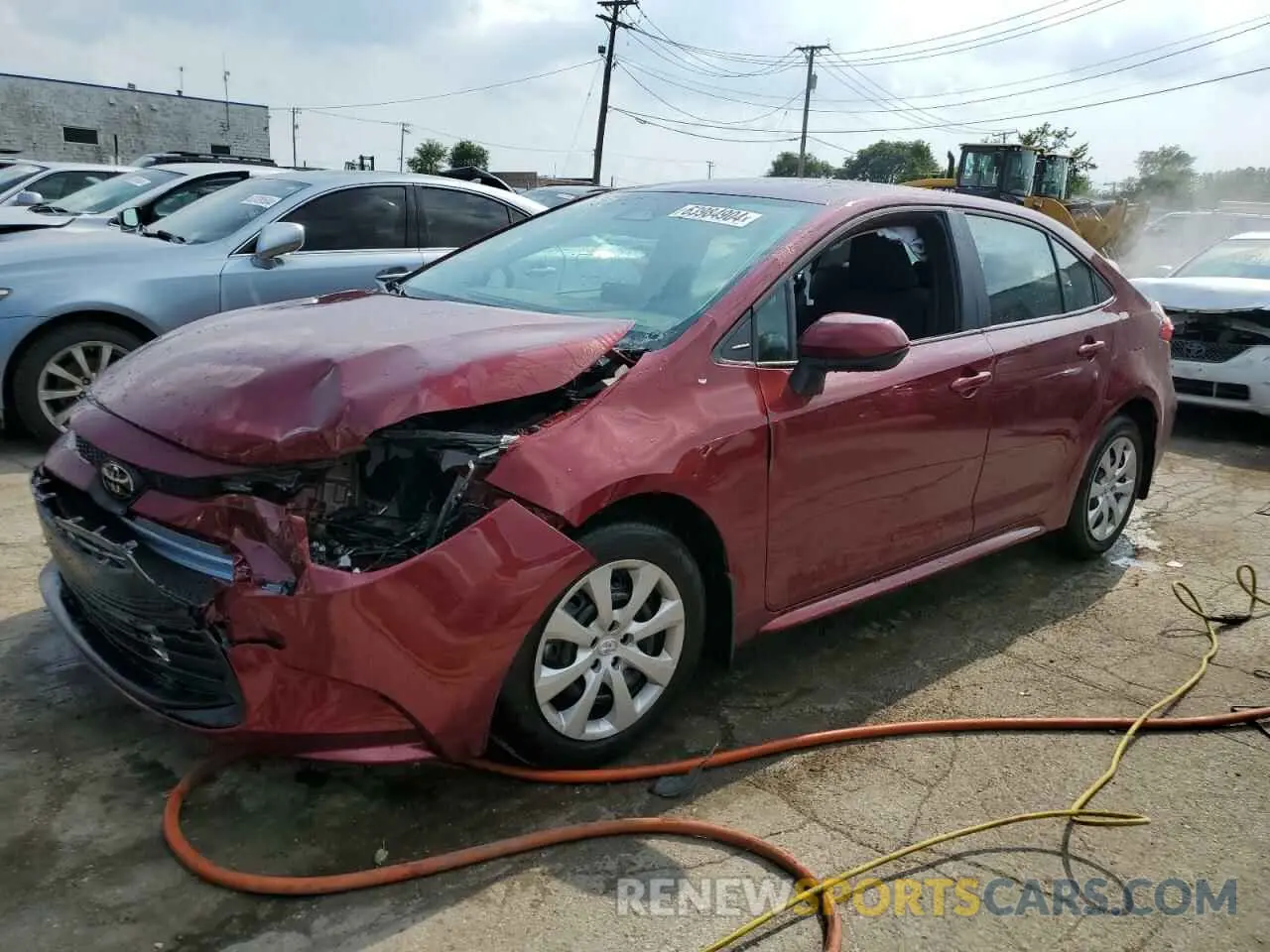 1 Photograph of a damaged car 5YFB4MDE6RP163622 TOYOTA COROLLA 2024