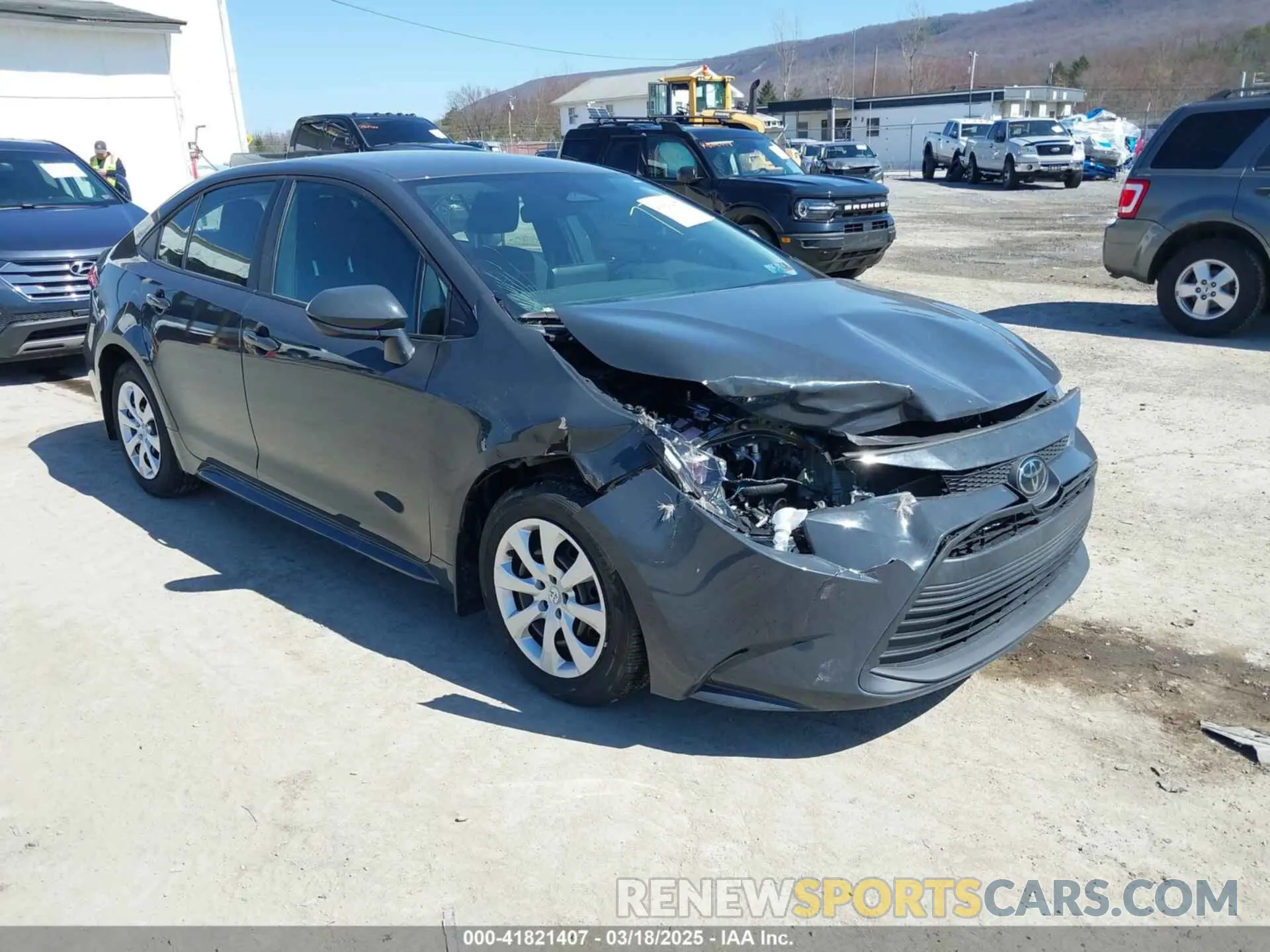 1 Photograph of a damaged car 5YFB4MDE6RP167749 TOYOTA COROLLA 2024
