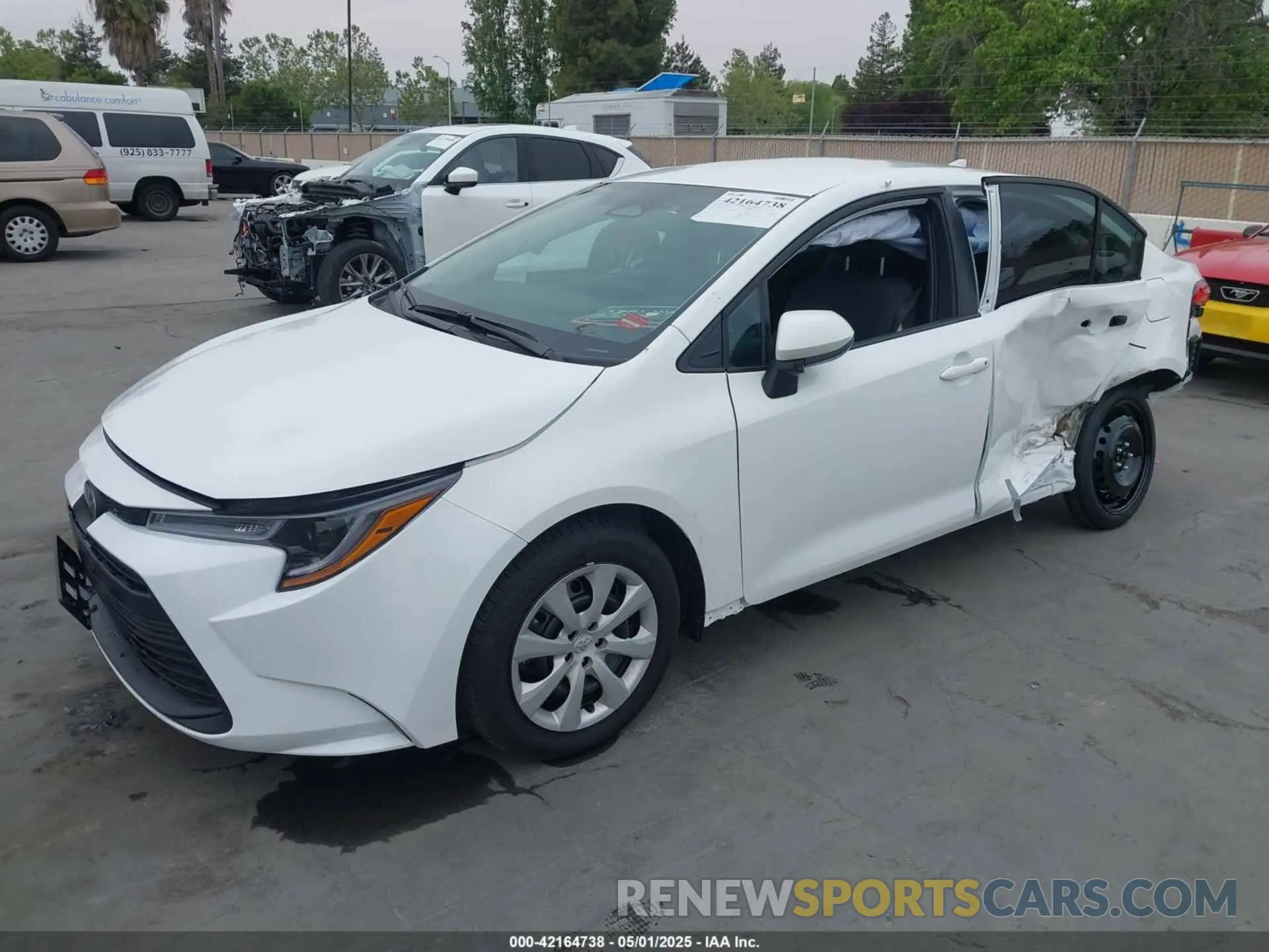 2 Photograph of a damaged car 5YFB4MDE6RP183952 TOYOTA COROLLA 2024