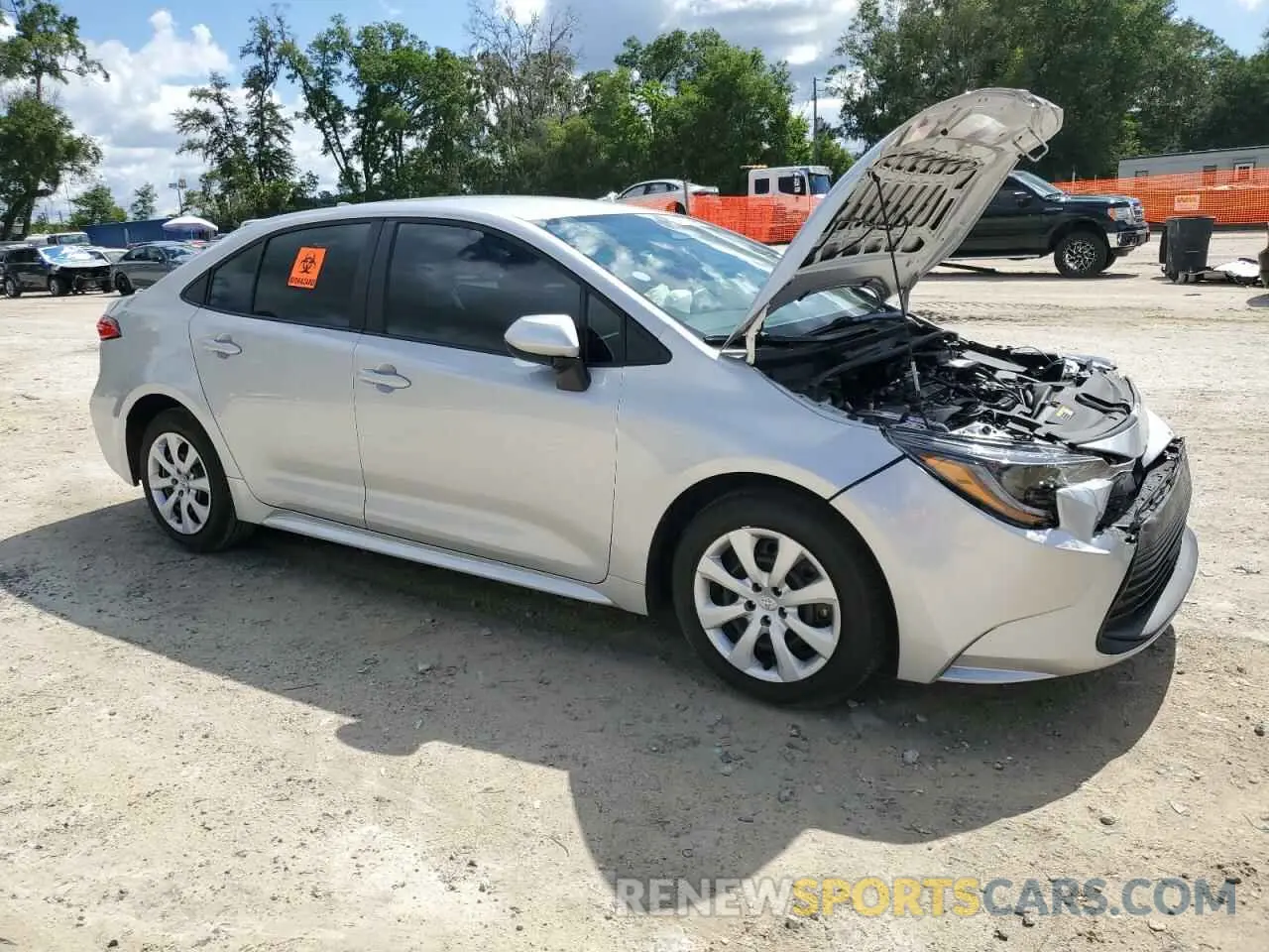 4 Photograph of a damaged car 5YFB4MDE6RP188584 TOYOTA COROLLA 2024