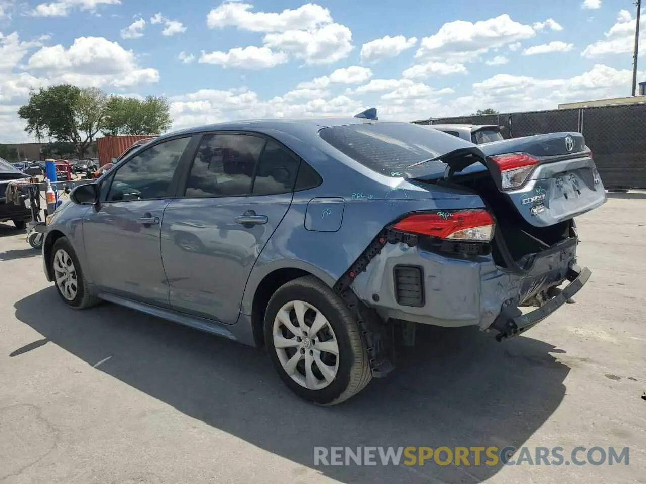 2 Photograph of a damaged car 5YFB4MDE6RP192893 TOYOTA COROLLA 2024