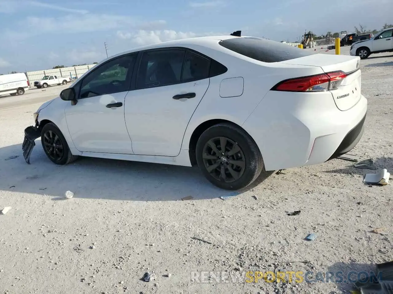 2 Photograph of a damaged car 5YFB4MDE6RP196572 TOYOTA COROLLA 2024