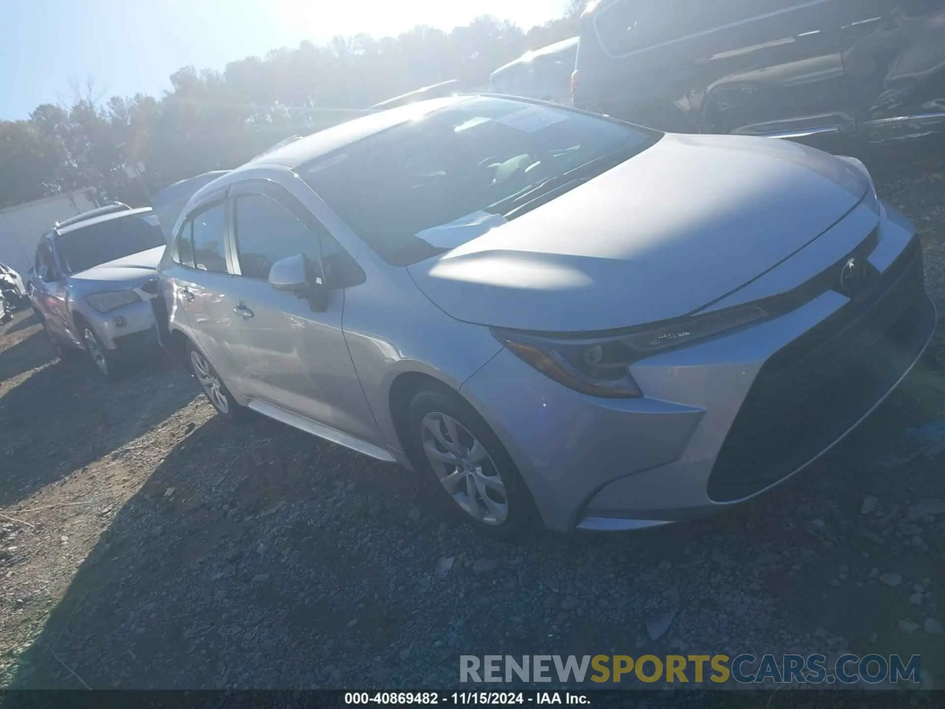 1 Photograph of a damaged car 5YFB4MDE6RP199083 TOYOTA COROLLA 2024