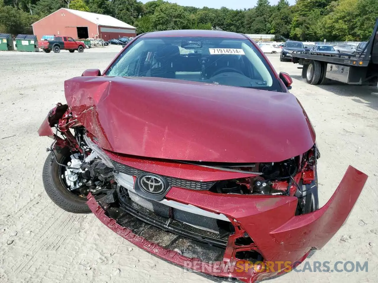 5 Photograph of a damaged car 5YFB4MDE6RP200782 TOYOTA COROLLA 2024