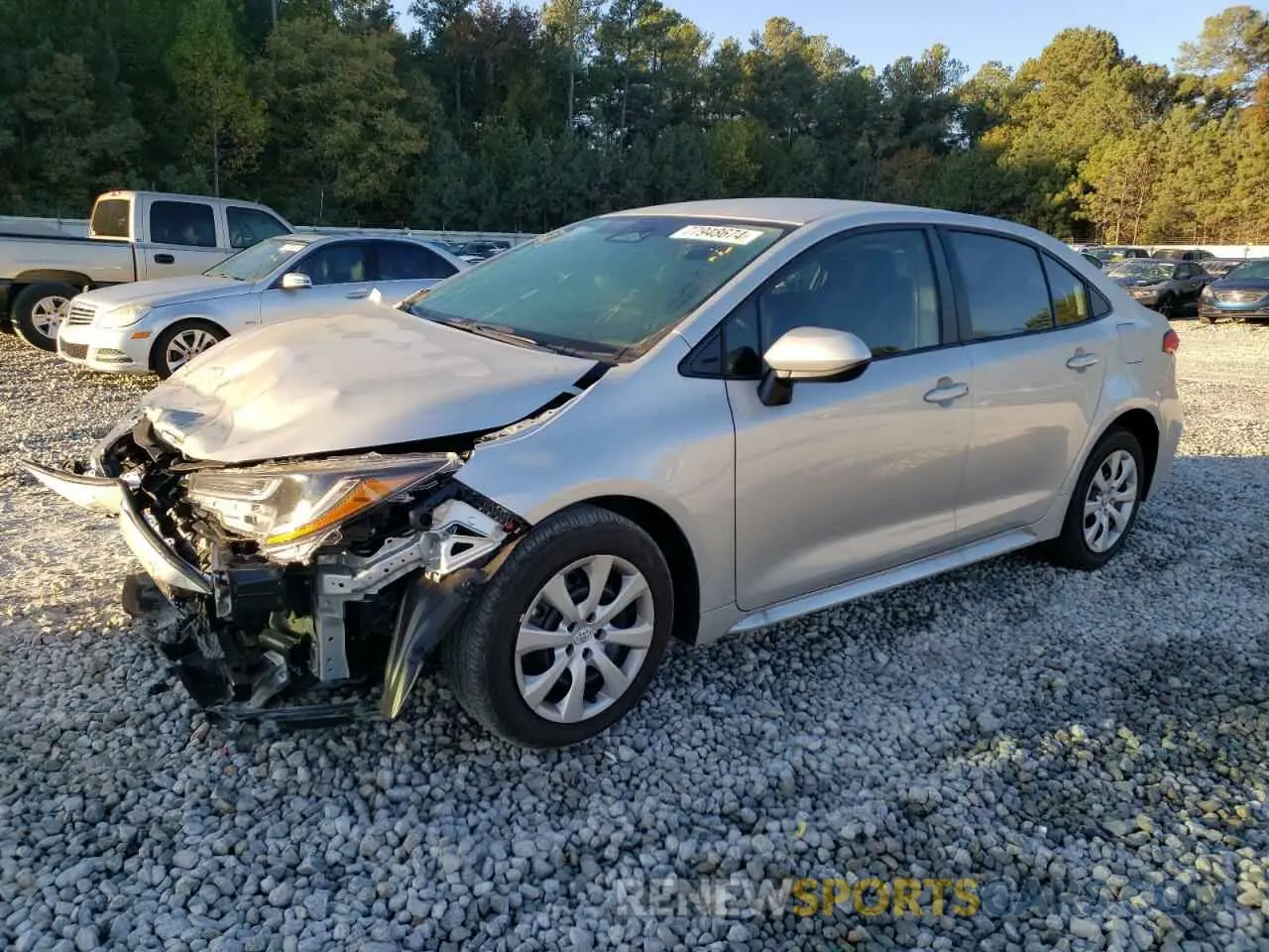 1 Photograph of a damaged car 5YFB4MDE6RP202872 TOYOTA COROLLA 2024