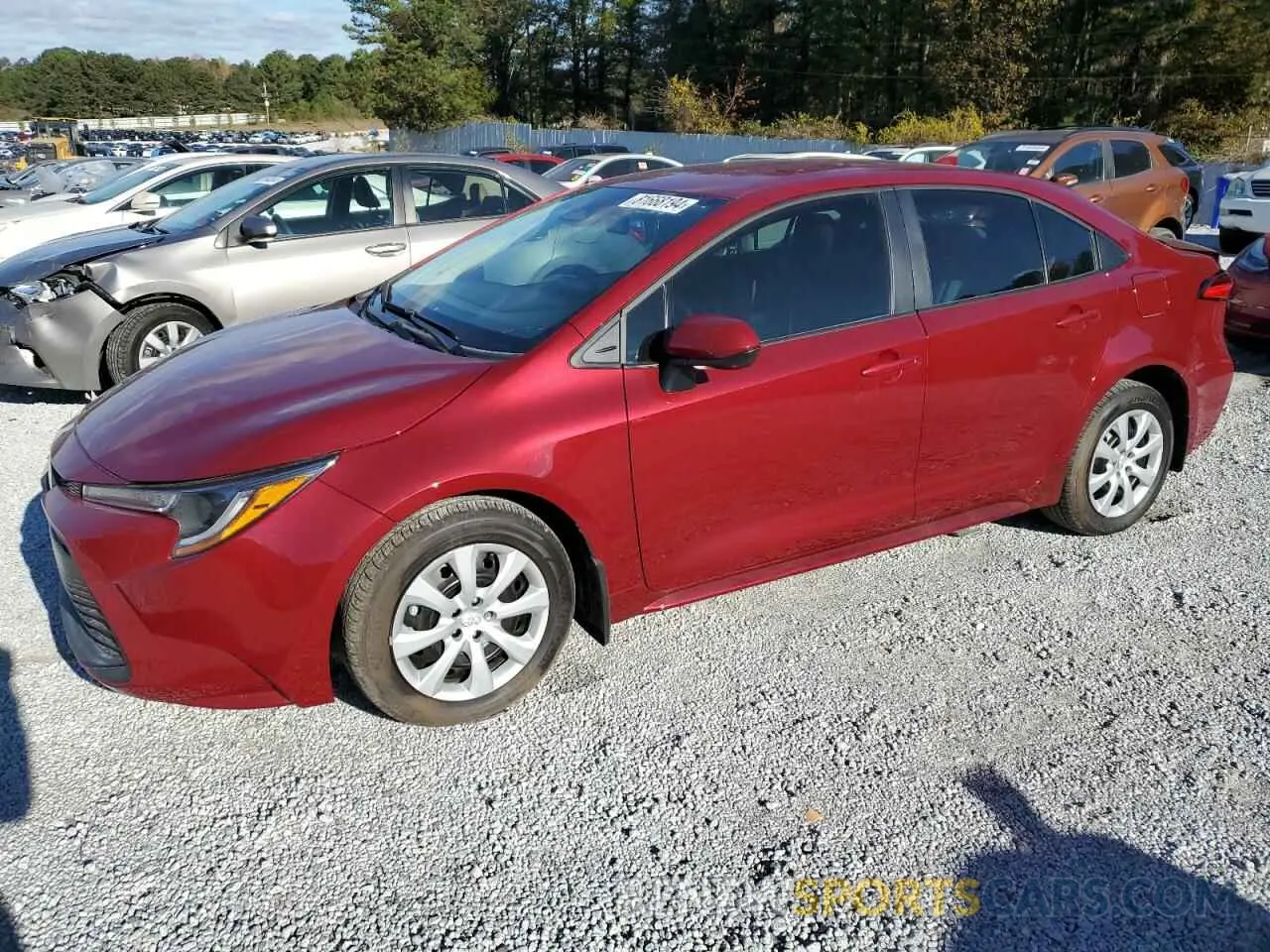 1 Photograph of a damaged car 5YFB4MDE6RP207358 TOYOTA COROLLA 2024