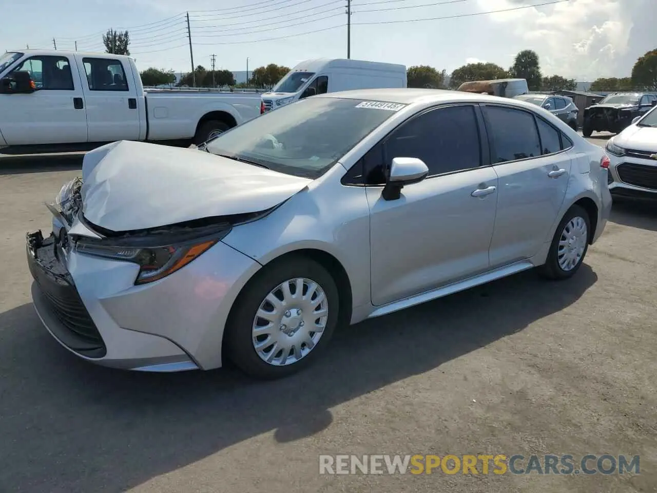 1 Photograph of a damaged car 5YFB4MDE6RP210423 TOYOTA COROLLA 2024