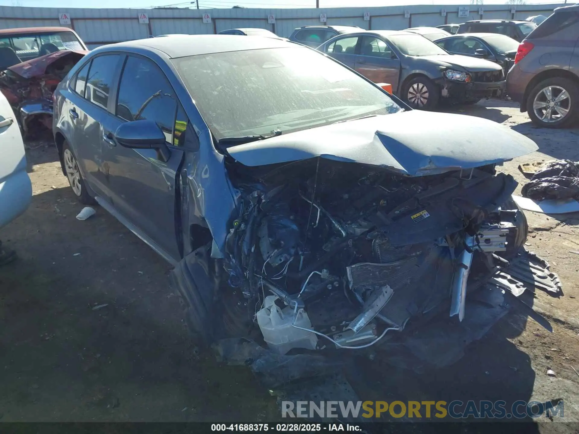 1 Photograph of a damaged car 5YFB4MDE6RP216593 TOYOTA COROLLA 2024
